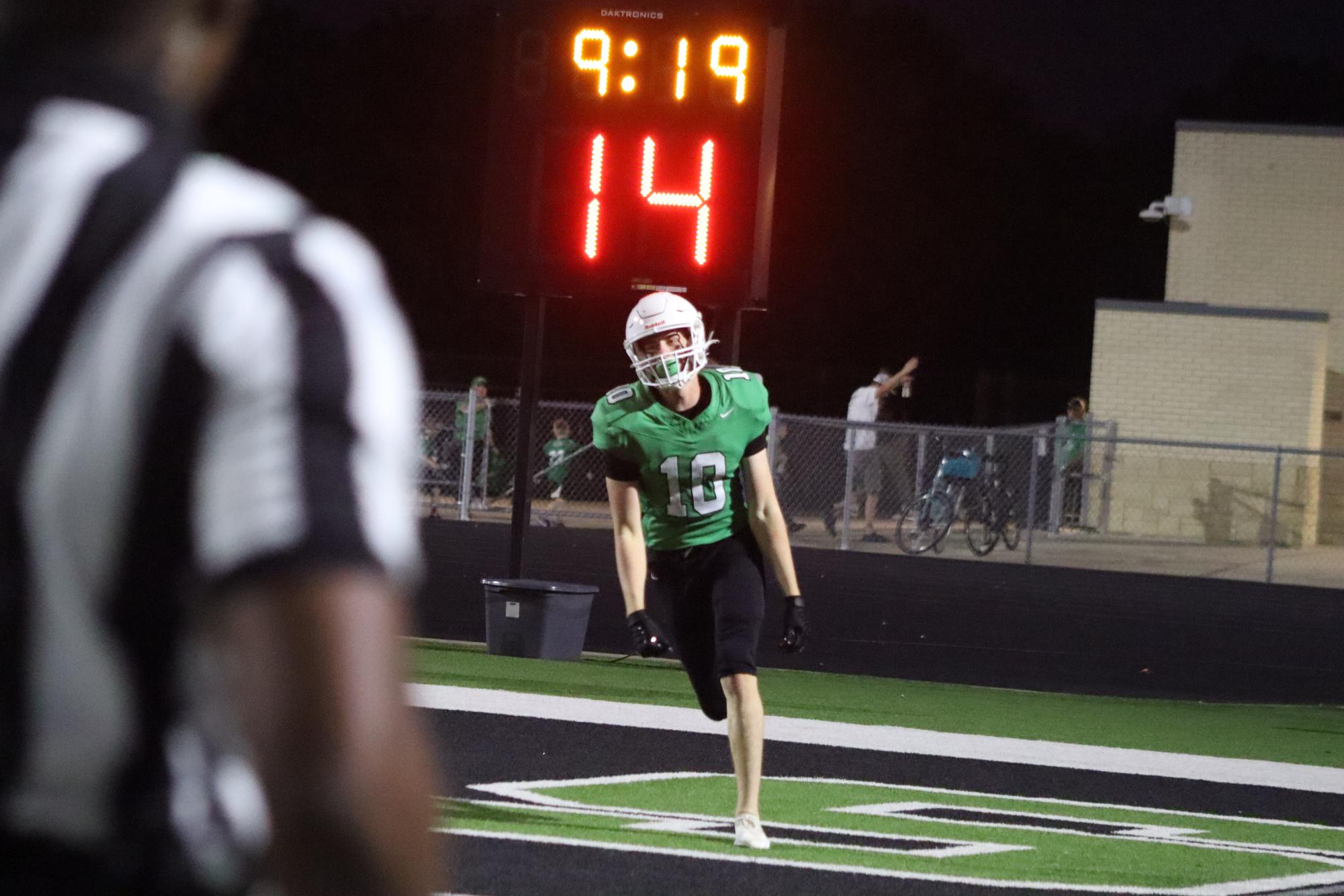 Football vs. Maize (Photos by Ella Davidson)