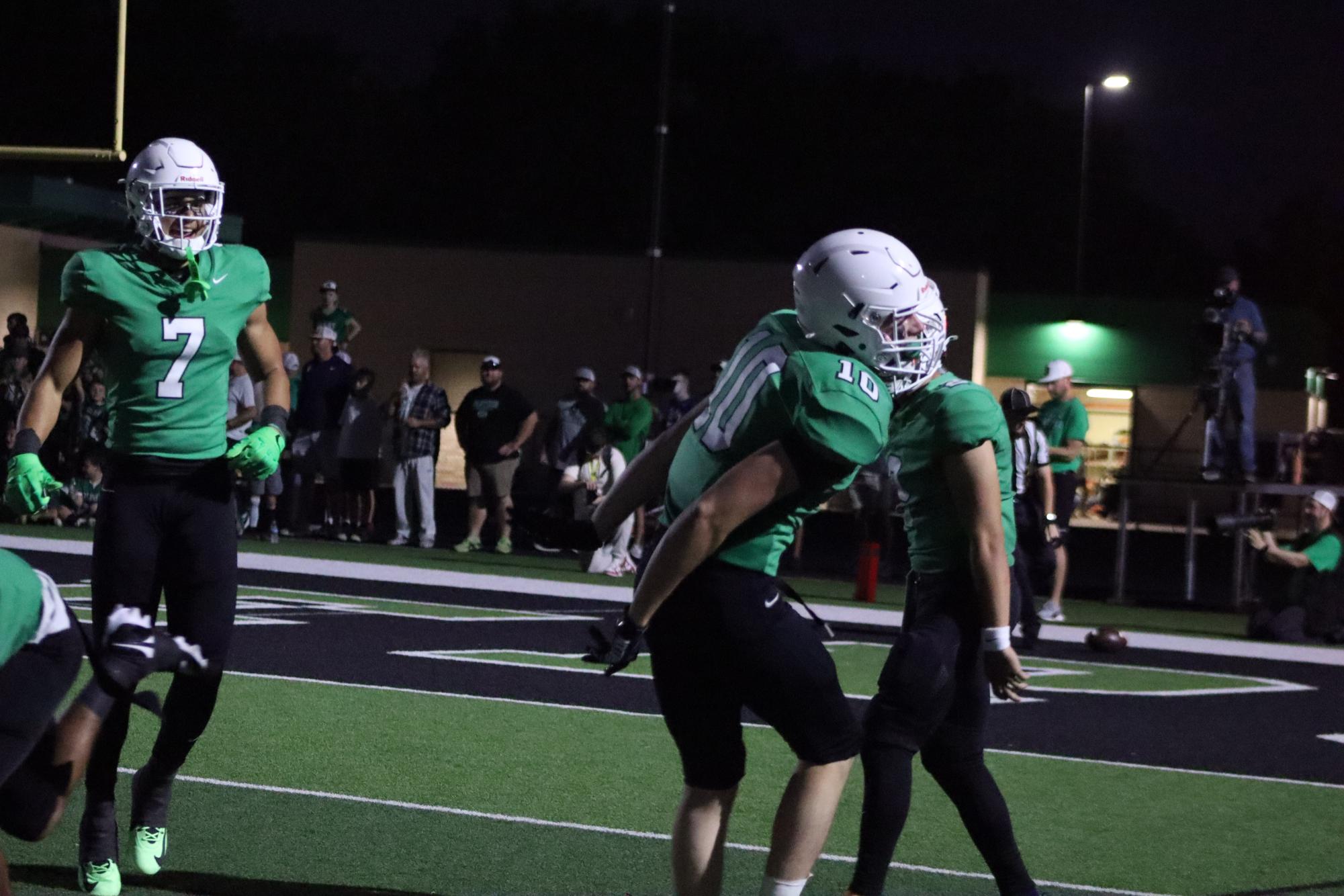 Football vs. Maize (Photos by Ella Davidson)