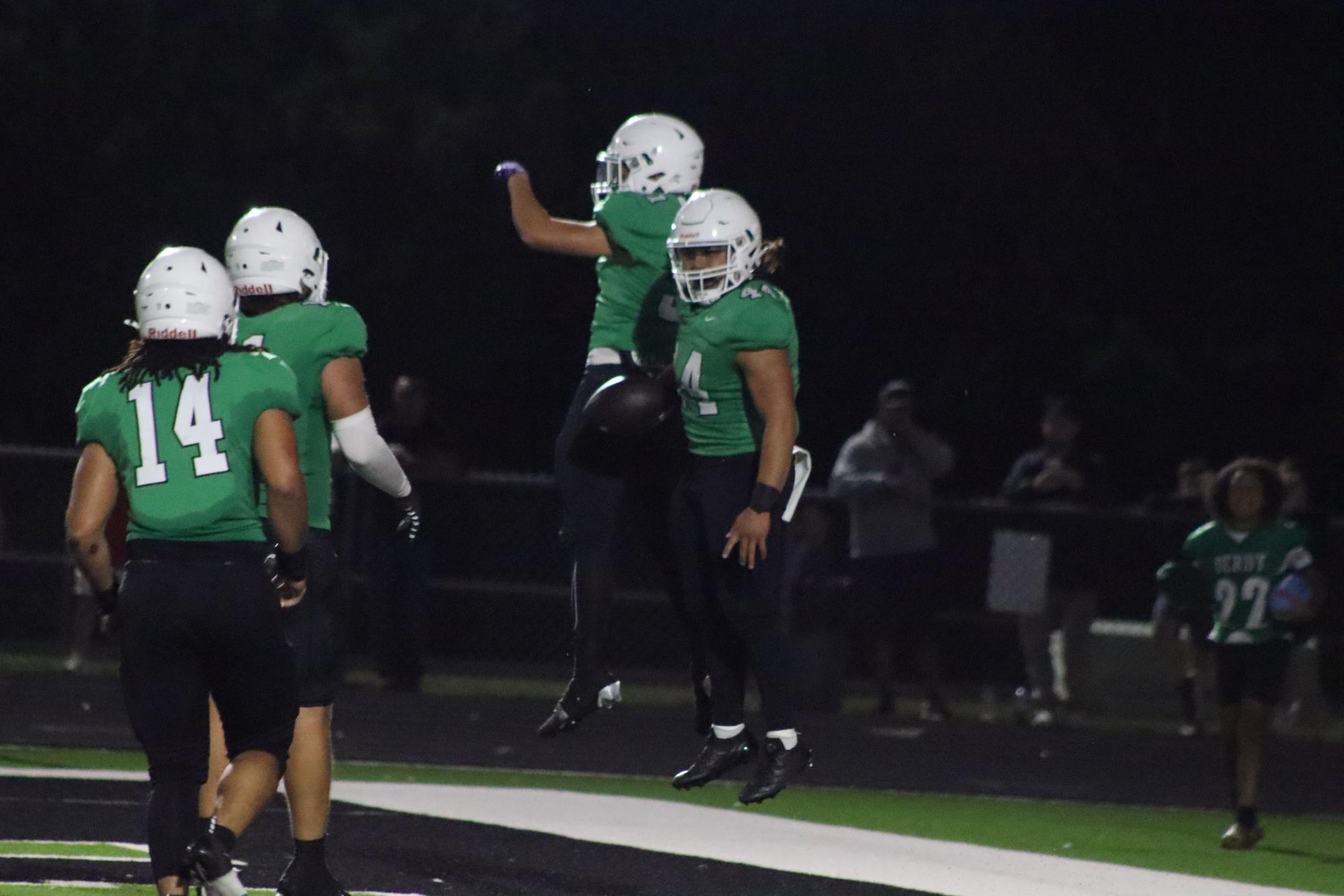 Football vs. Maize (Photos by Ella Davidson)