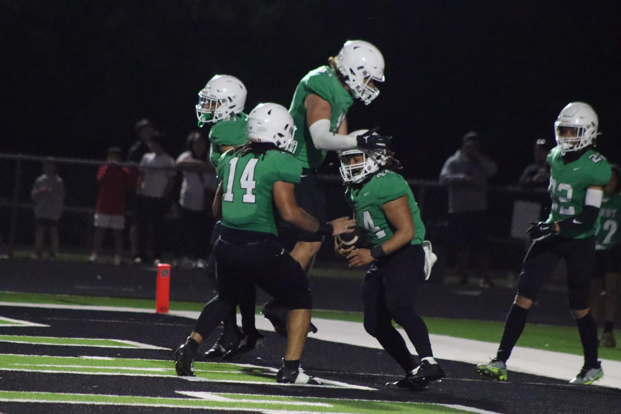 Football vs. Maize (Photos by Ella Davidson)