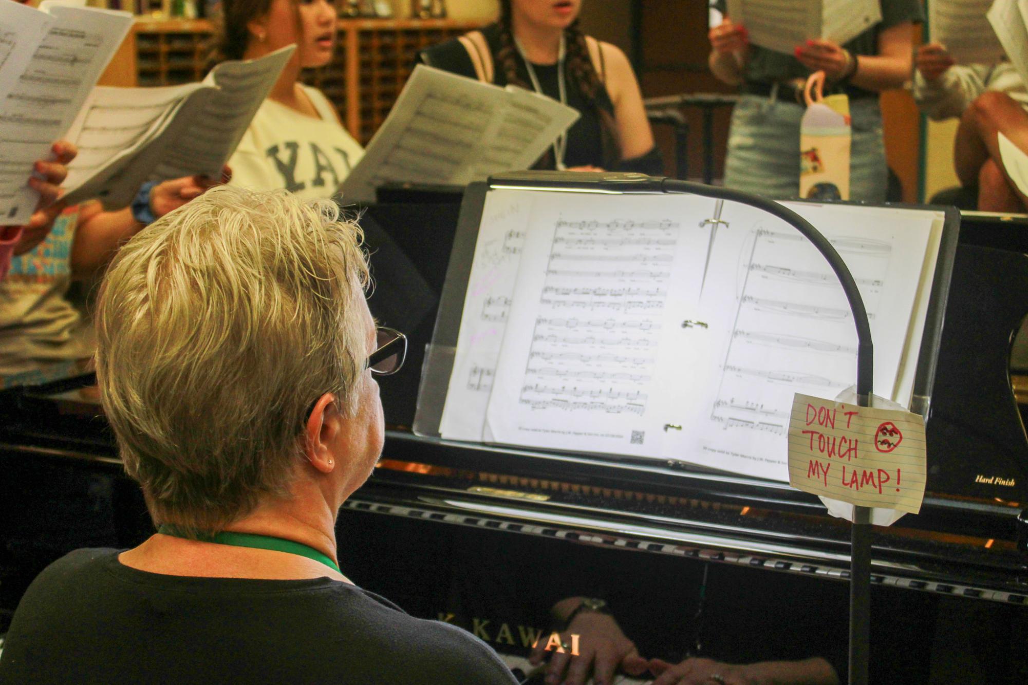 Madrigals Choir Rehearsal (Photos by Emily Crowell)