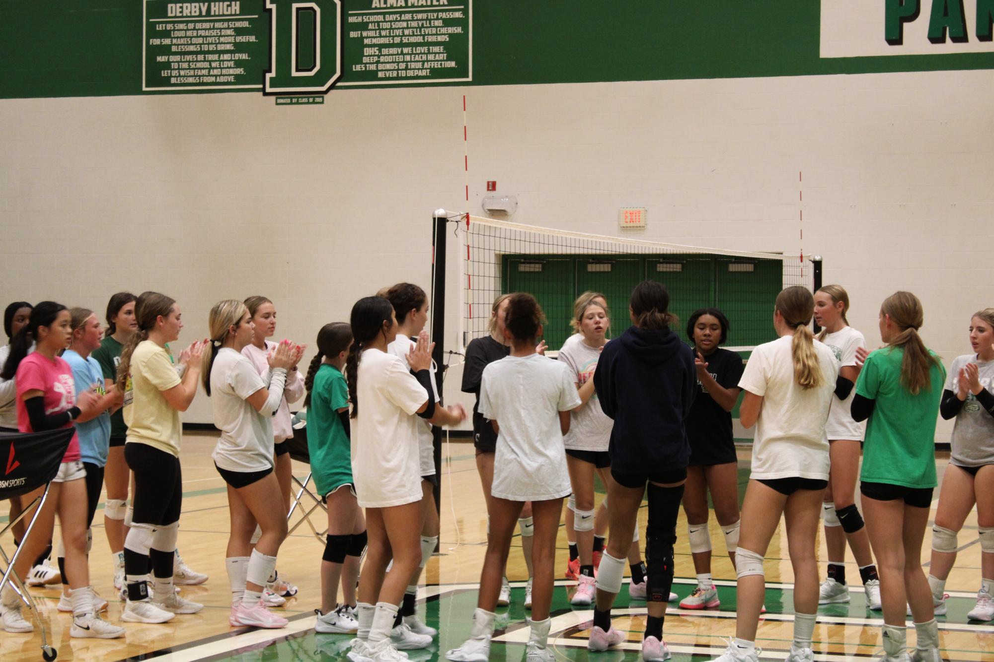 Volleyball Practice (Photos By Sophia Rogers)