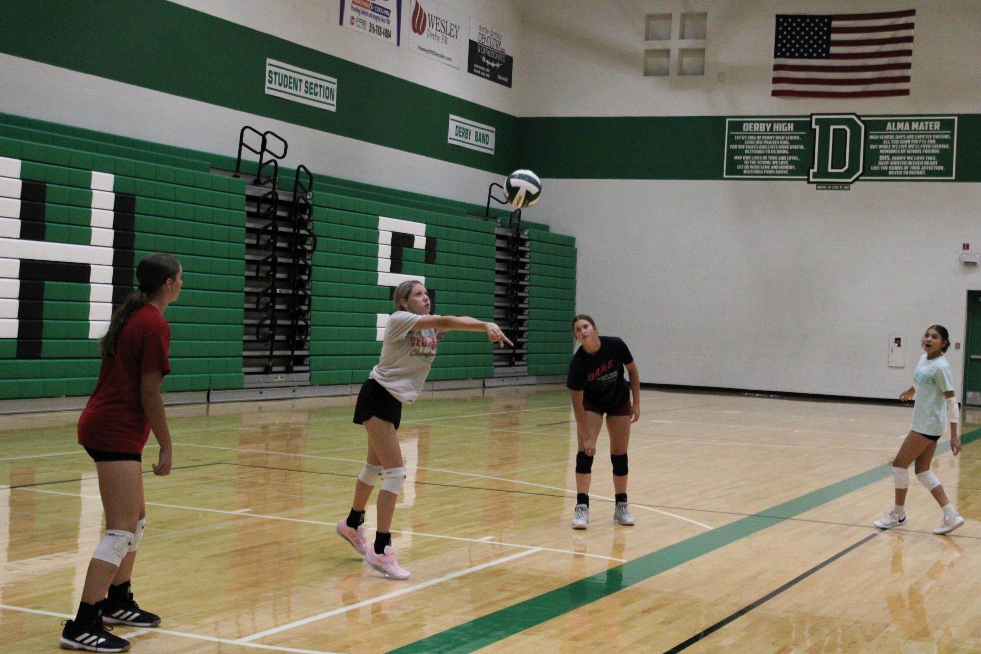 Volleyball Practice (Photos By Sophia Rogers)