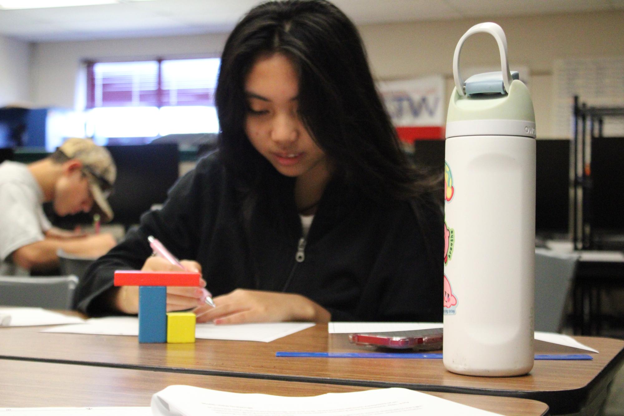 Engineering class sketches (Photos by Stevie Hoppock)