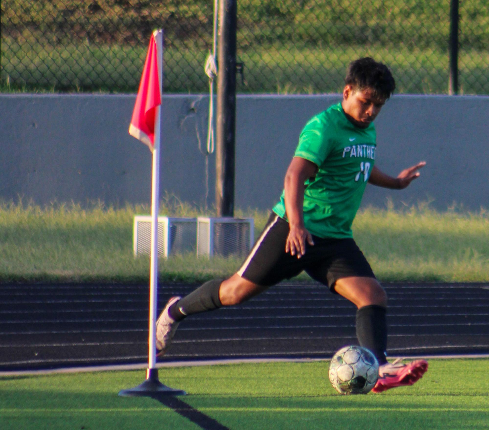 Boys Varstiy Soccer vs. Goddard (Photos by Laylah Allen)