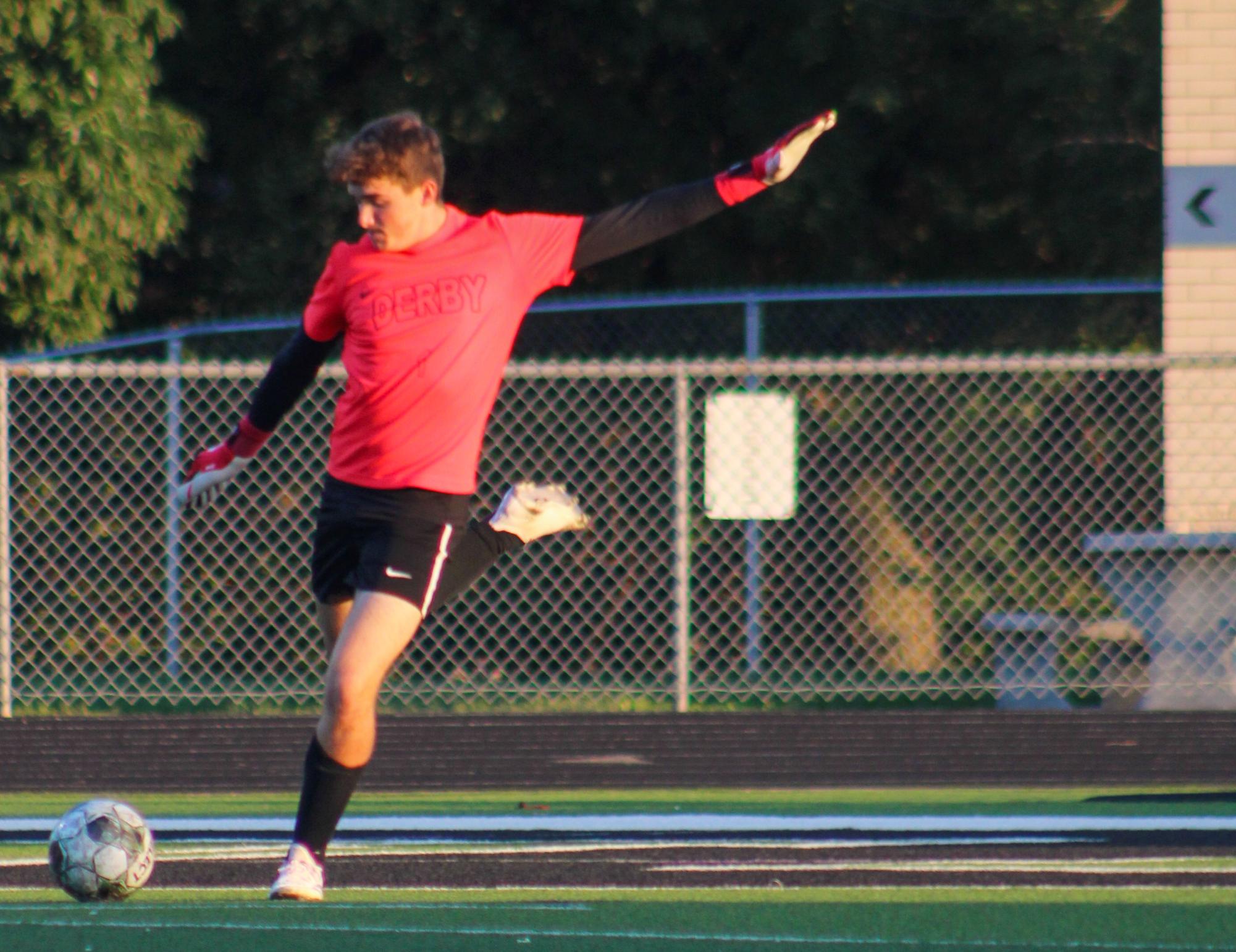 Boys Varstiy Soccer vs. Goddard (Photos by Laylah Allen)