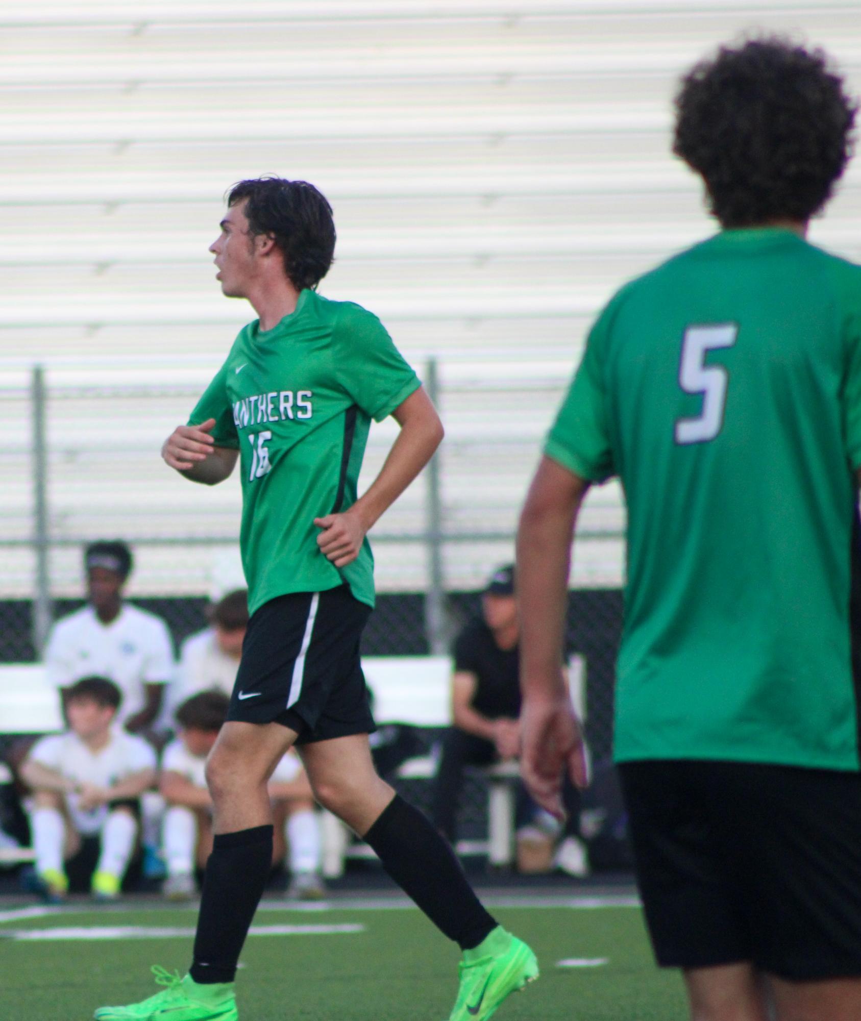 Boys Varstiy Soccer vs. Goddard (Photos by Laylah Allen)