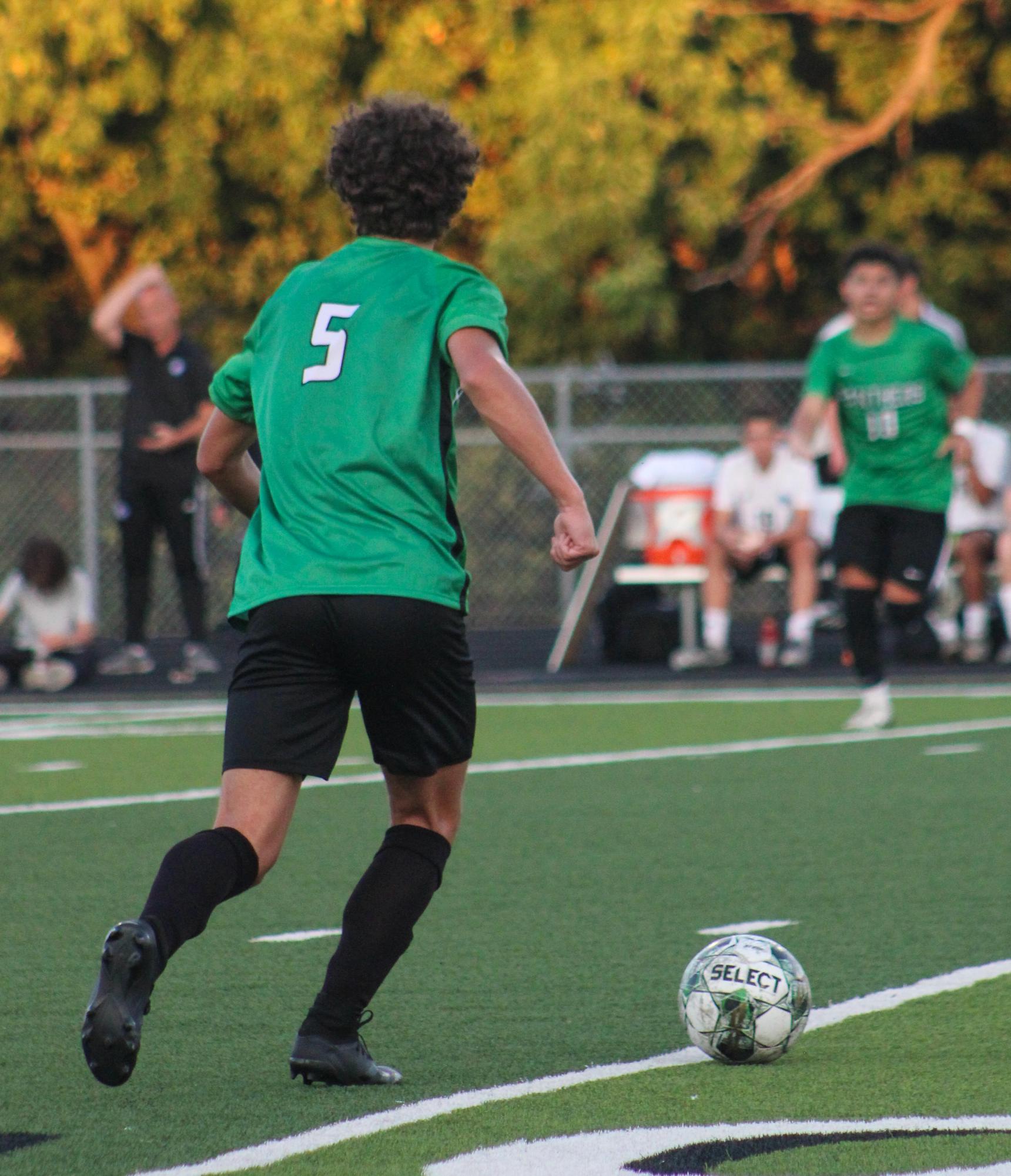 Boys Varstiy Soccer vs. Goddard (Photos by Laylah Allen)