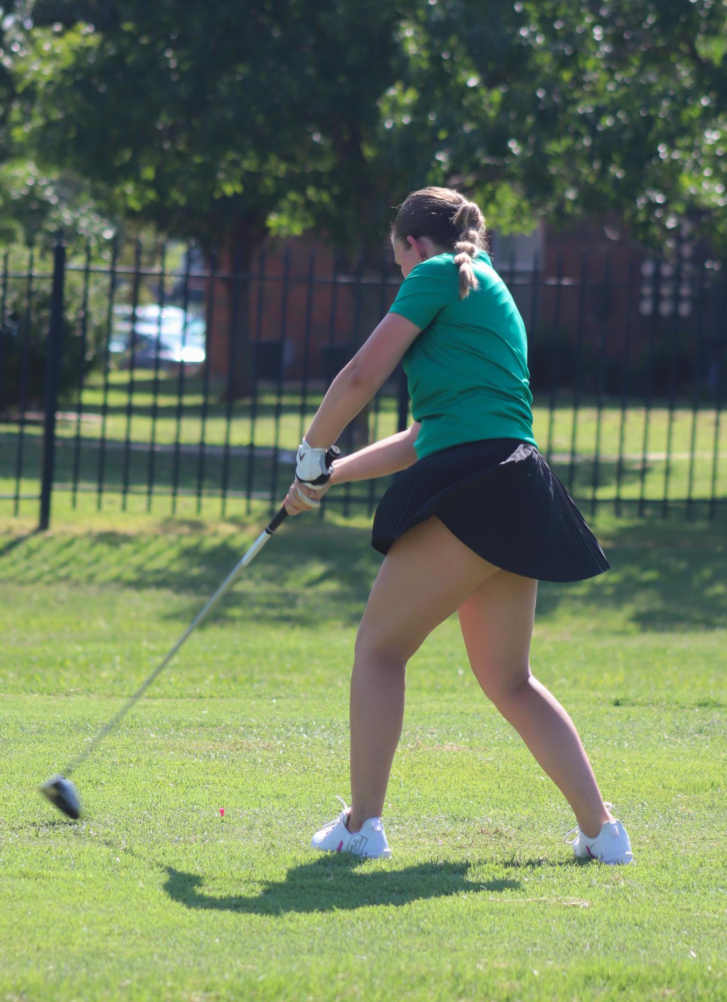 Girls Golf at Home (Photos by Ella Davidson)