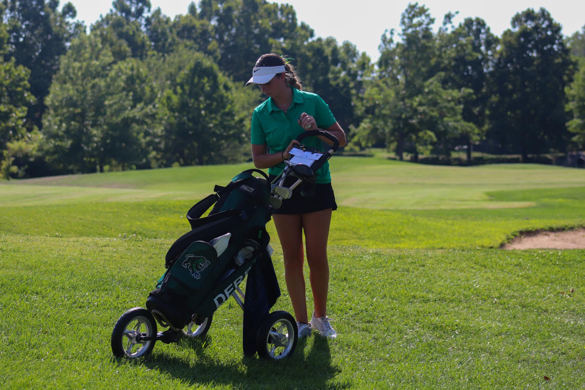 Girls Golf at Home (Photos by Ella Davidson)