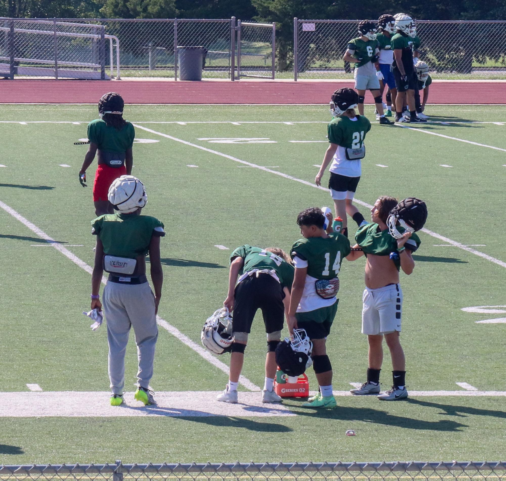 Football Practice (Photos by Kallie Picou)