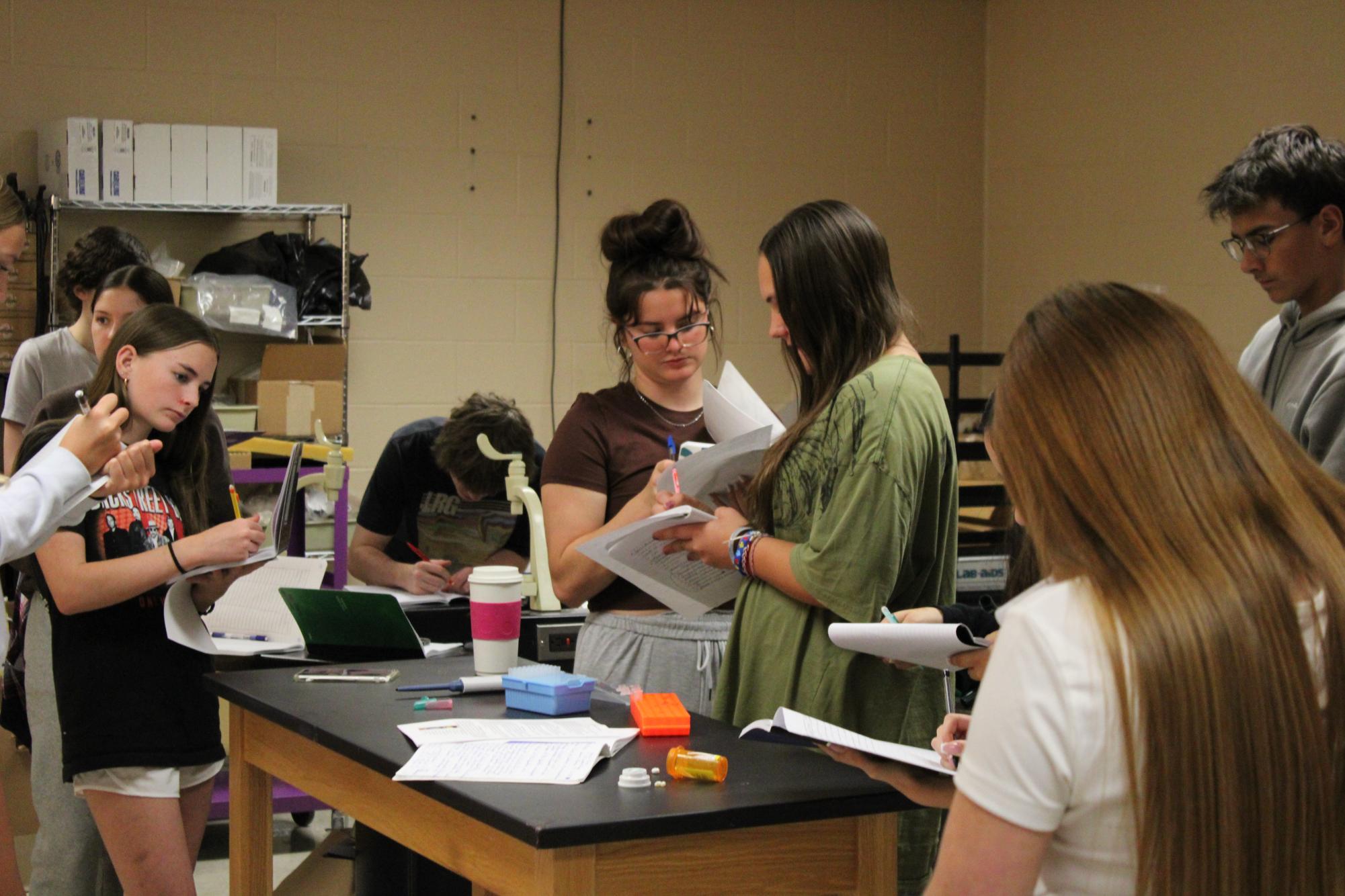 Biomed Crime Scene Lab (Photos by Keeley Chance)