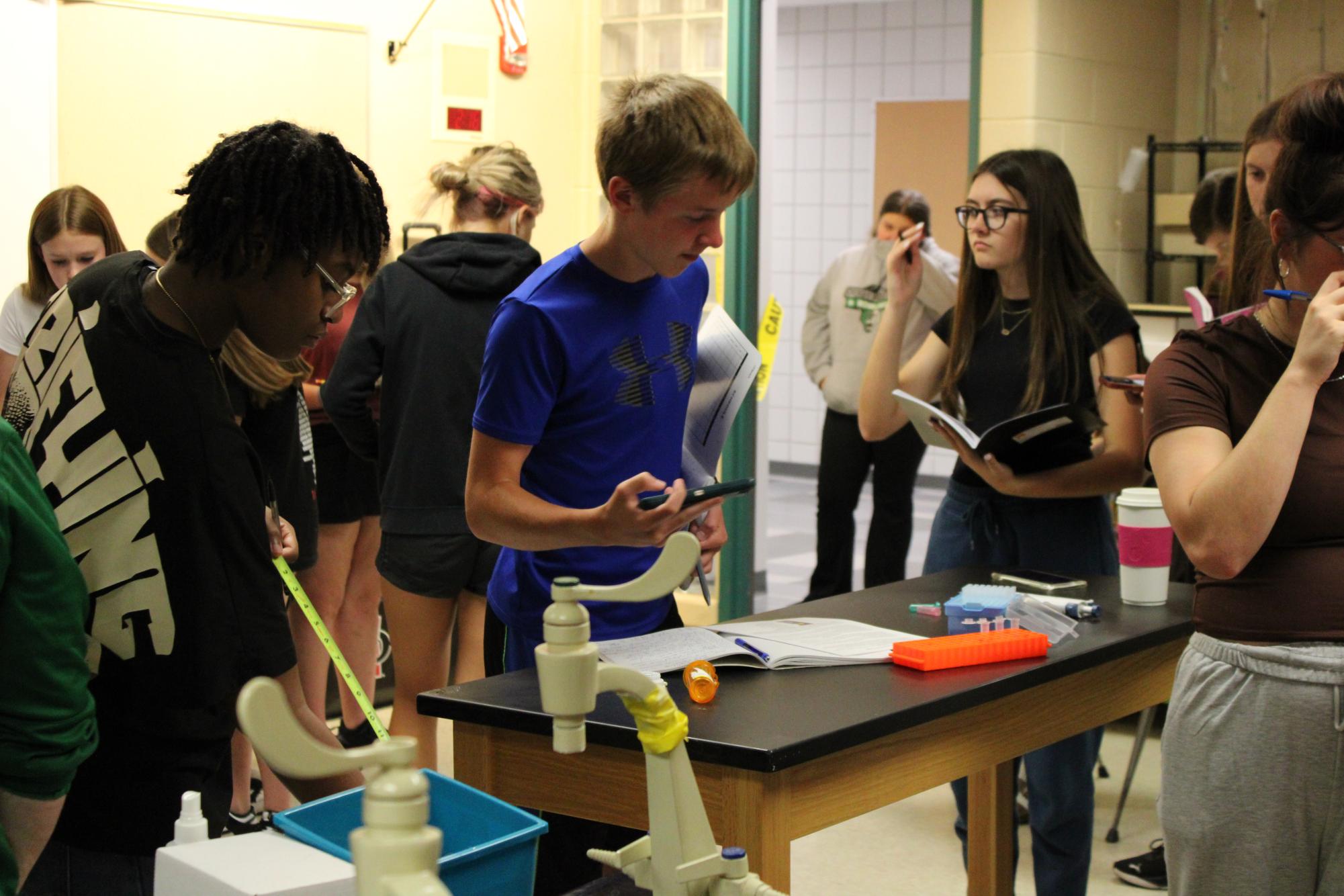 Biomed Crime Scene Lab (Photos by Keeley Chance)