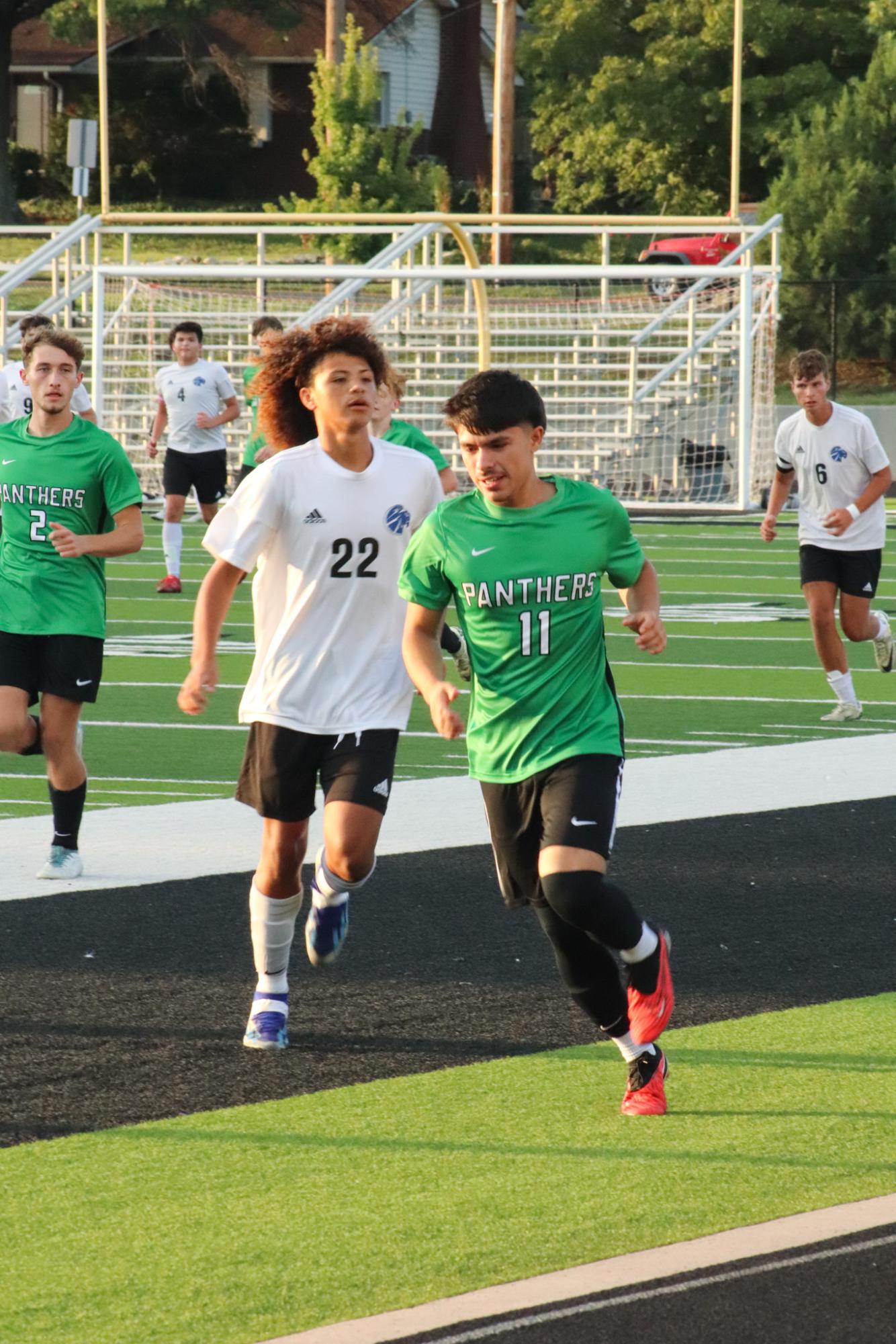 Boys Varsity Soccer vs. Goddard (Photos by Kaelyn Kissack)