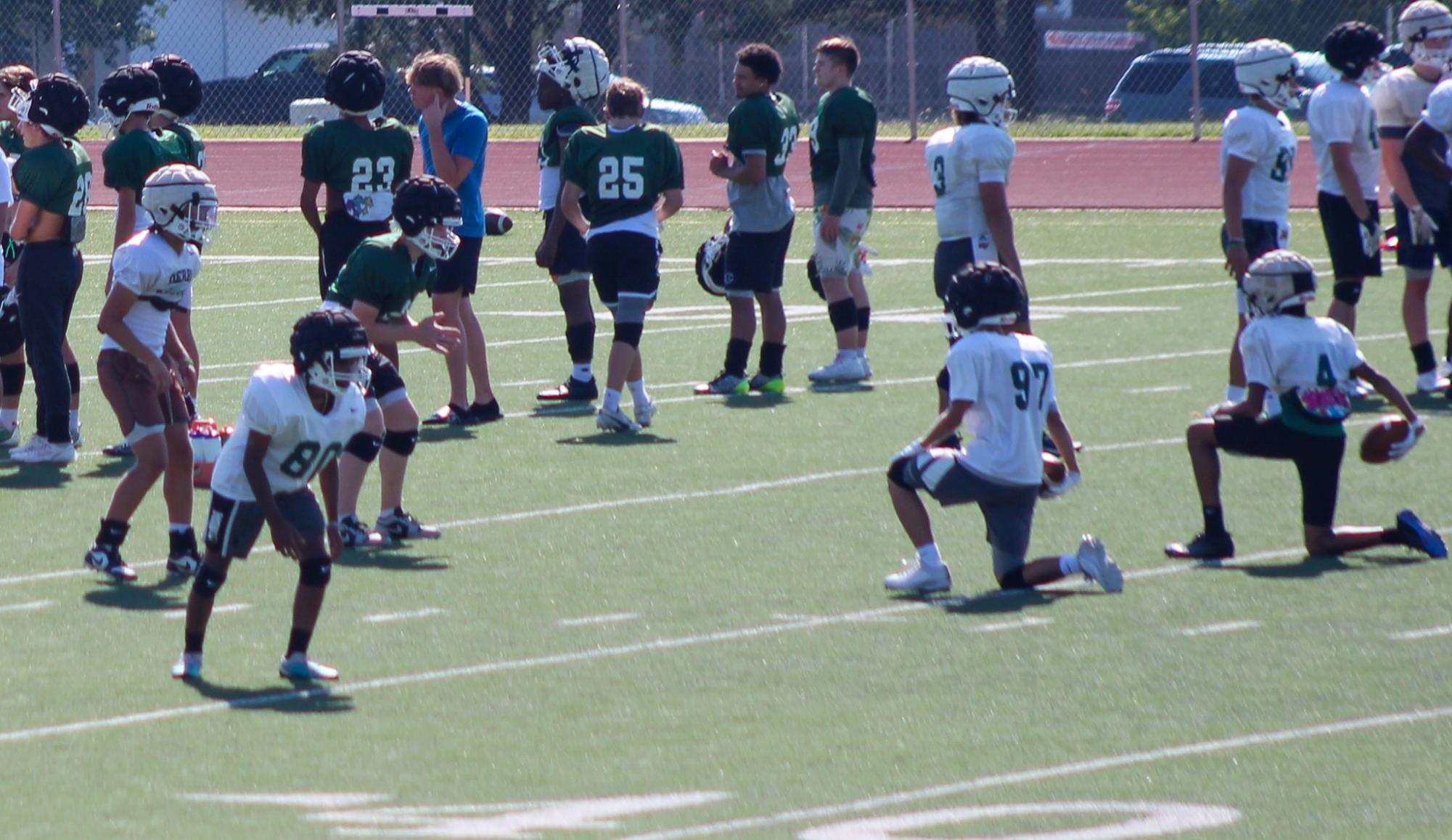 Football Practice (Photos by Zoe Shreve)