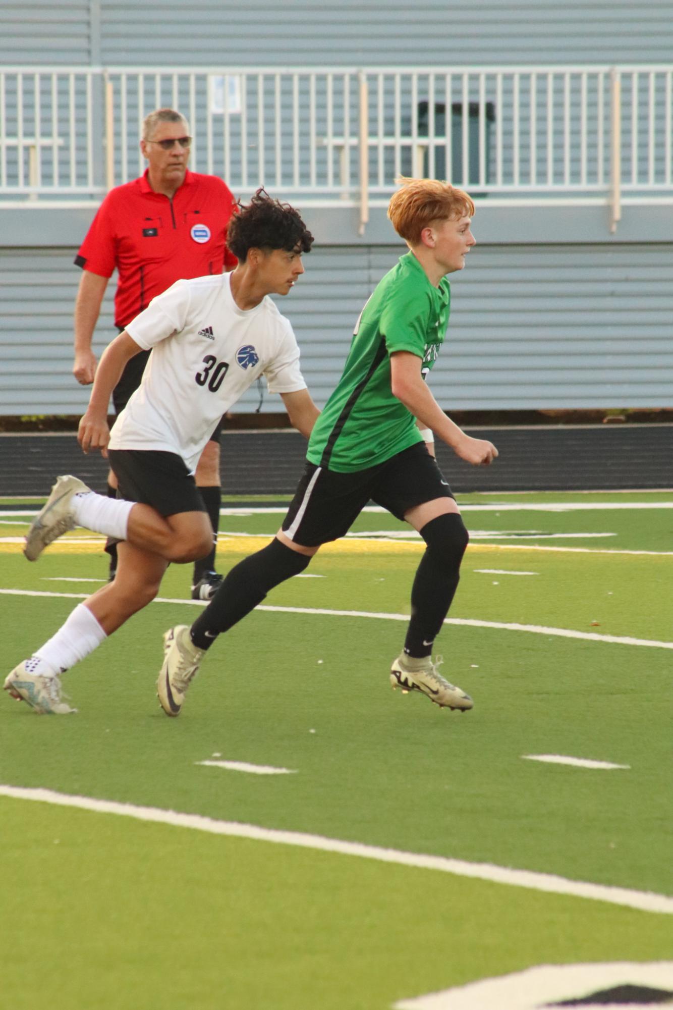 Boys Varsity Soccer vs. Goddard (Photos by Kaelyn Kissack)