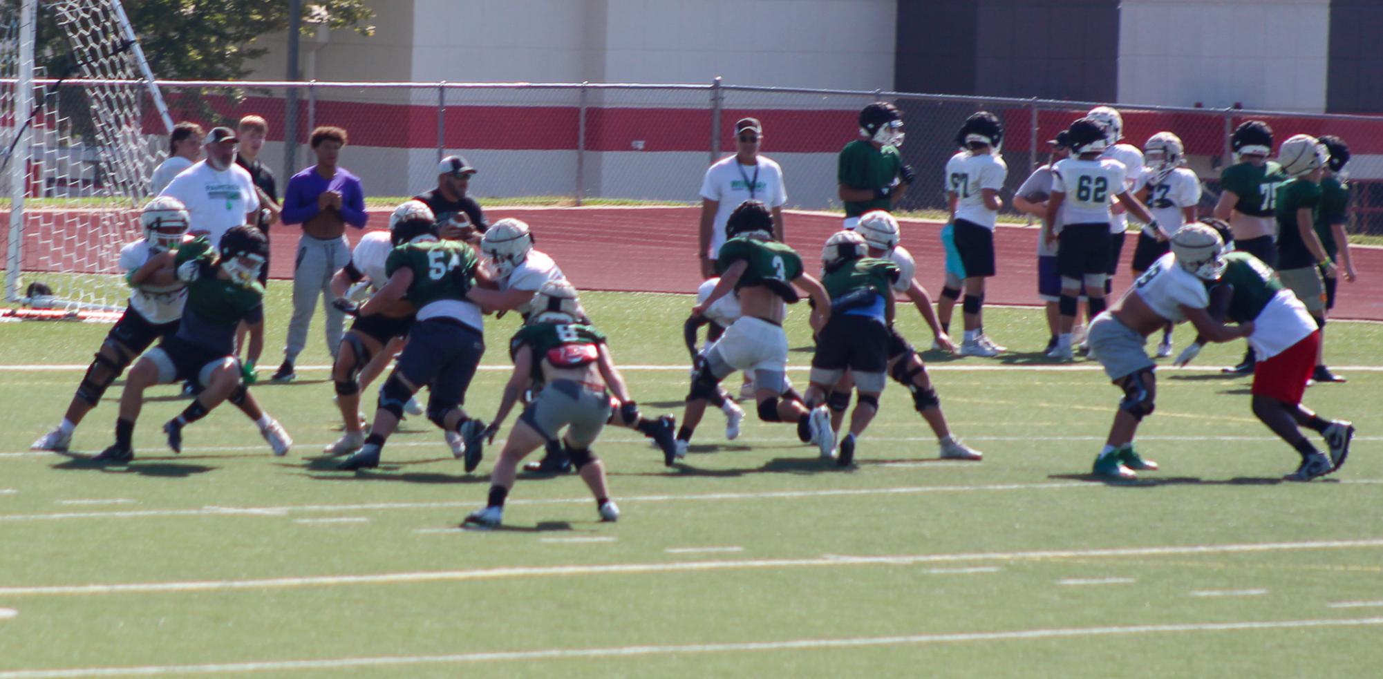 Football Practice (Photos by Zoe Shreve)