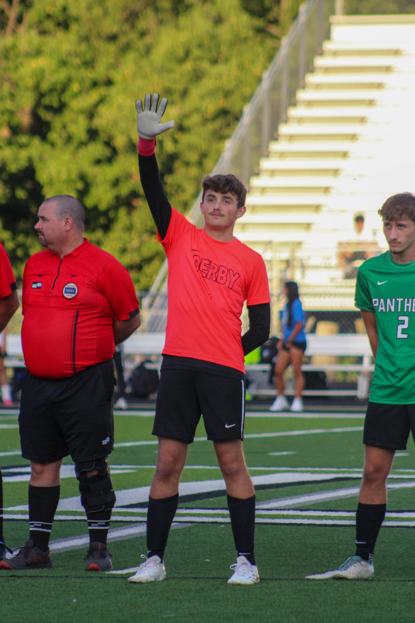 Boys Varsity Soccer vs. Goddard (Photos by Delainey Stephenson)