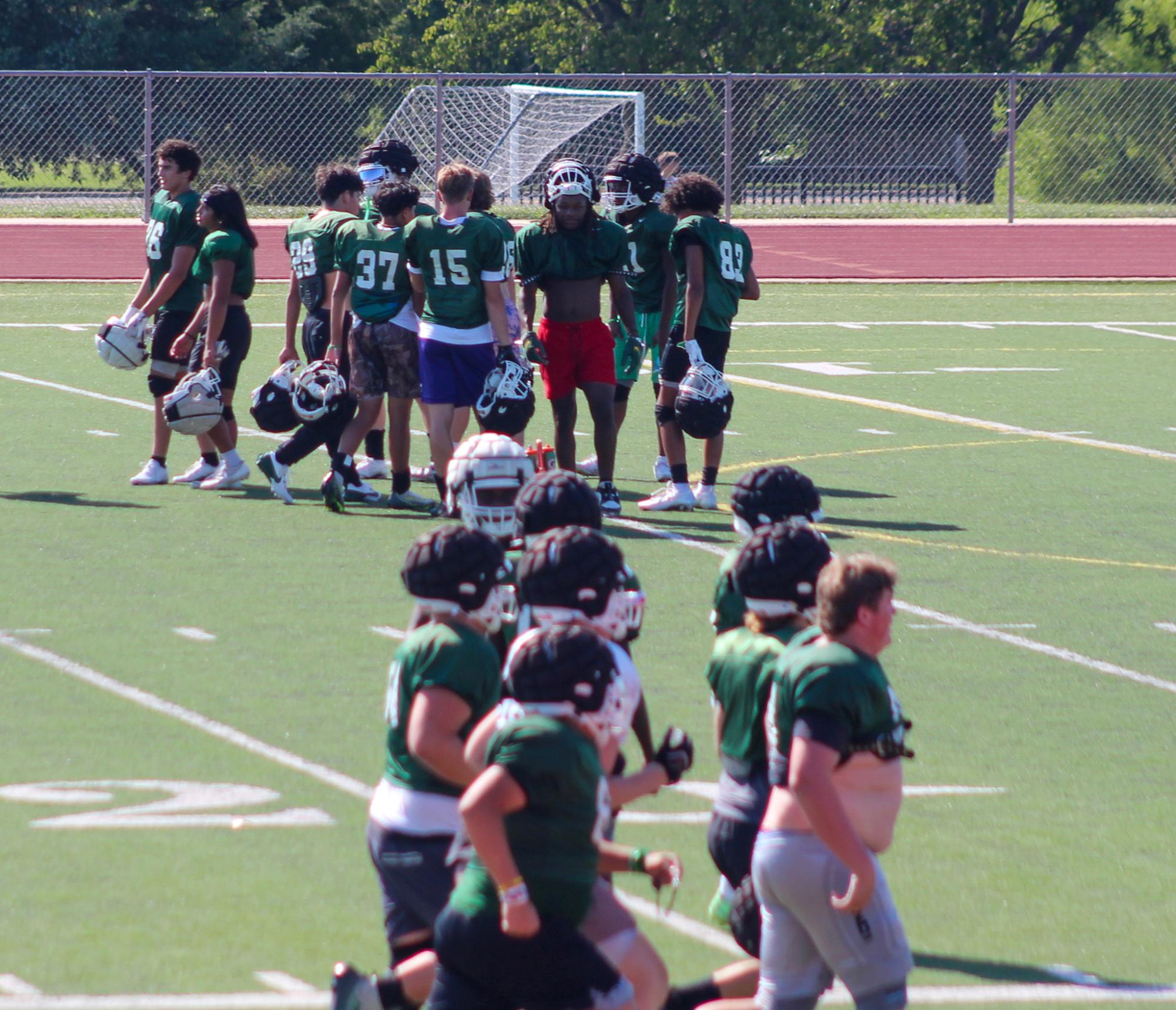 Football Practice (Photos by Zoe Shreve)