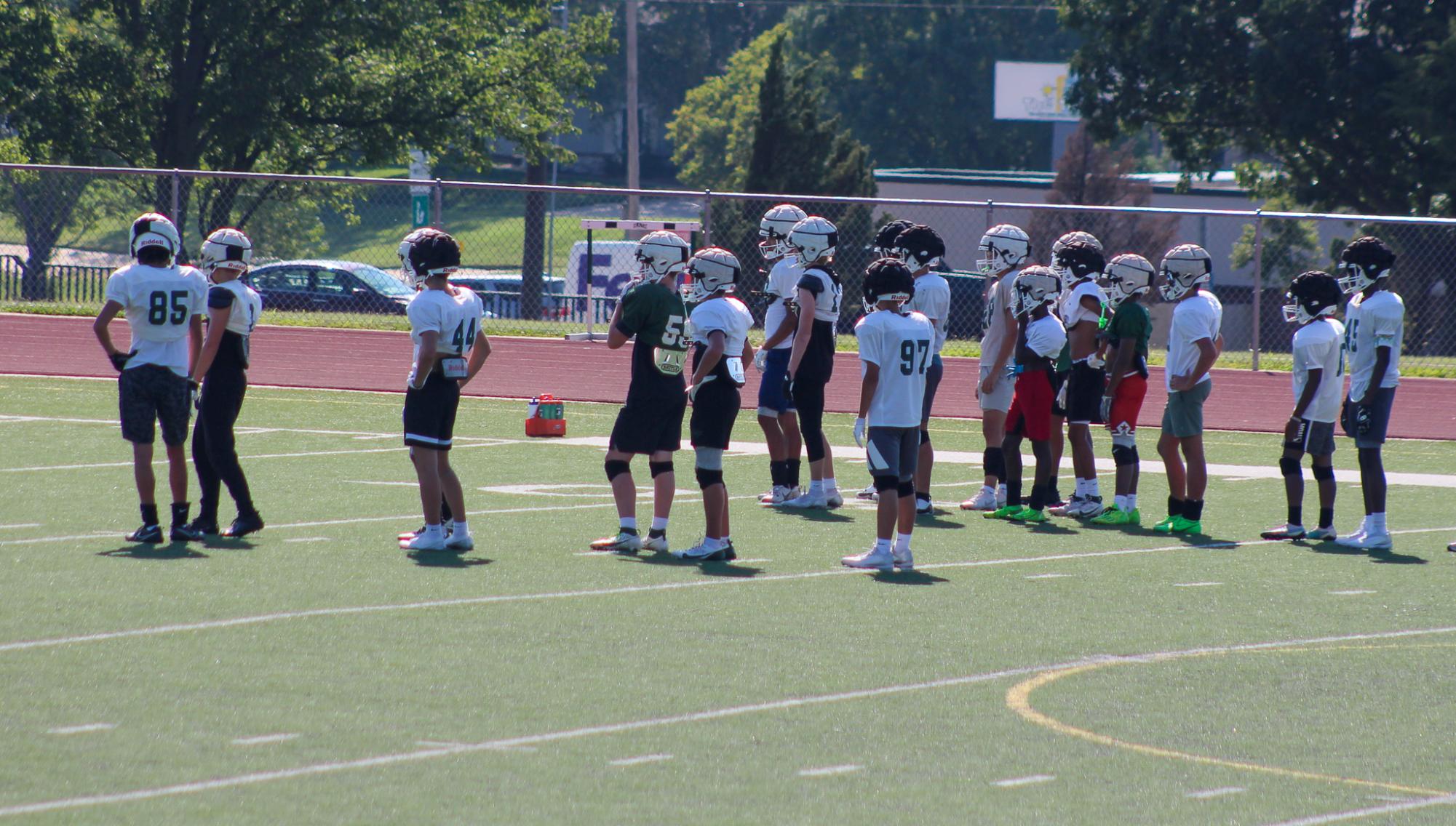 Football Practice (Photos by Zoe Shreve)