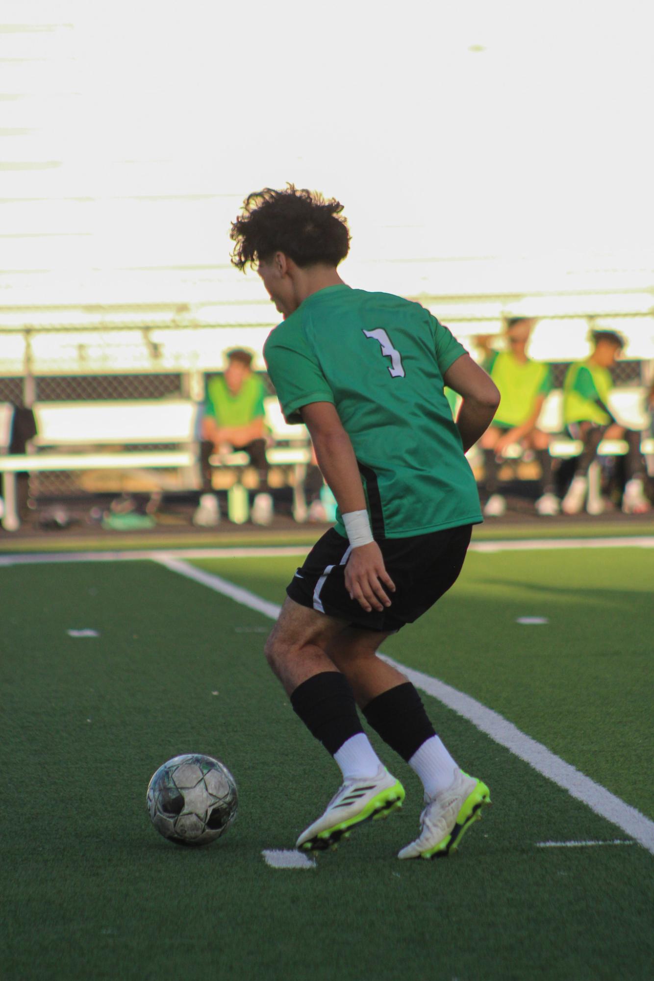 Boys Varsity Soccer vs. Goddard (Photos by Delainey Stephenson)