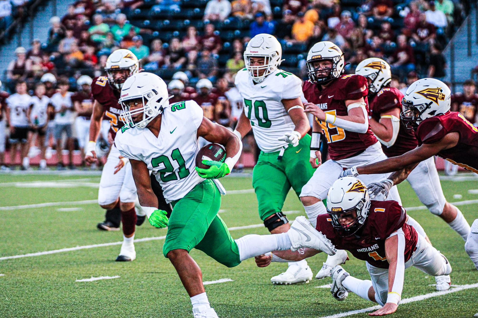 Football Vs. Hays (Photos By Liberty Smith)