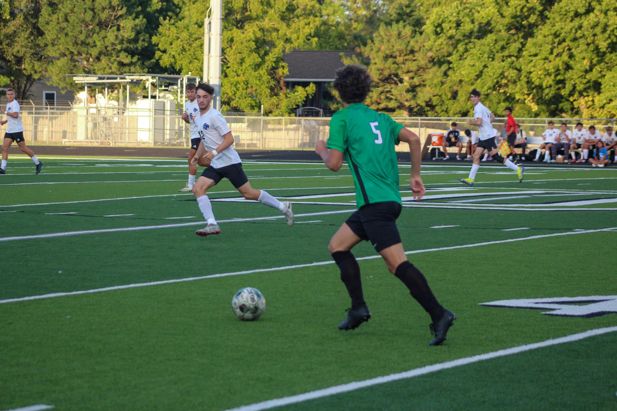 Boys Varsity Soccer vs. Goddard (Photos by Delainey Stephenson)