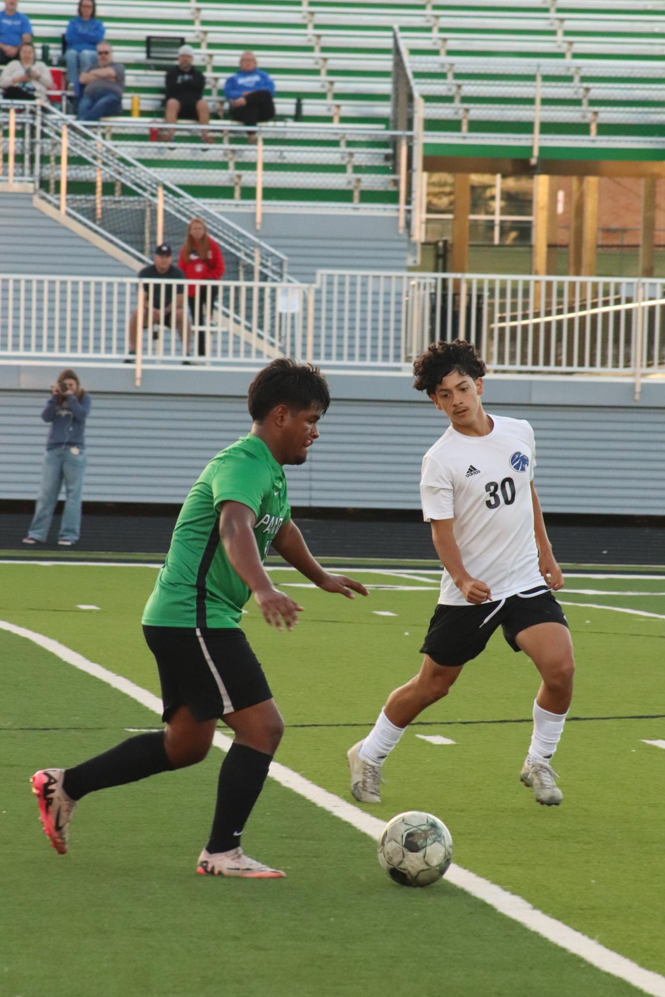 Boys Varsity Soccer vs. Goddard (Photos by Kaelyn Kissack)