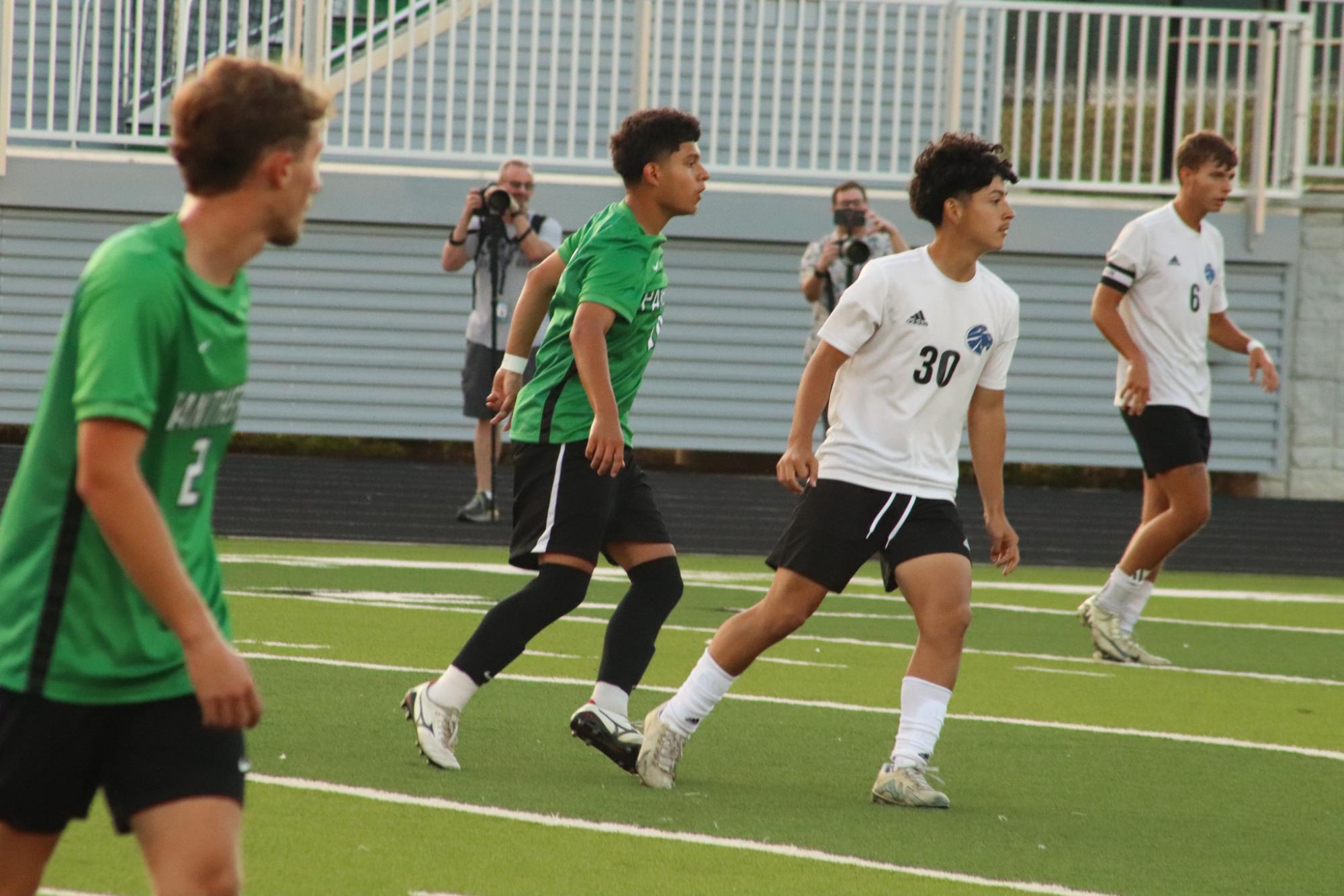 Boys Varsity Soccer vs. Goddard (Photos by Kaelyn Kissack)