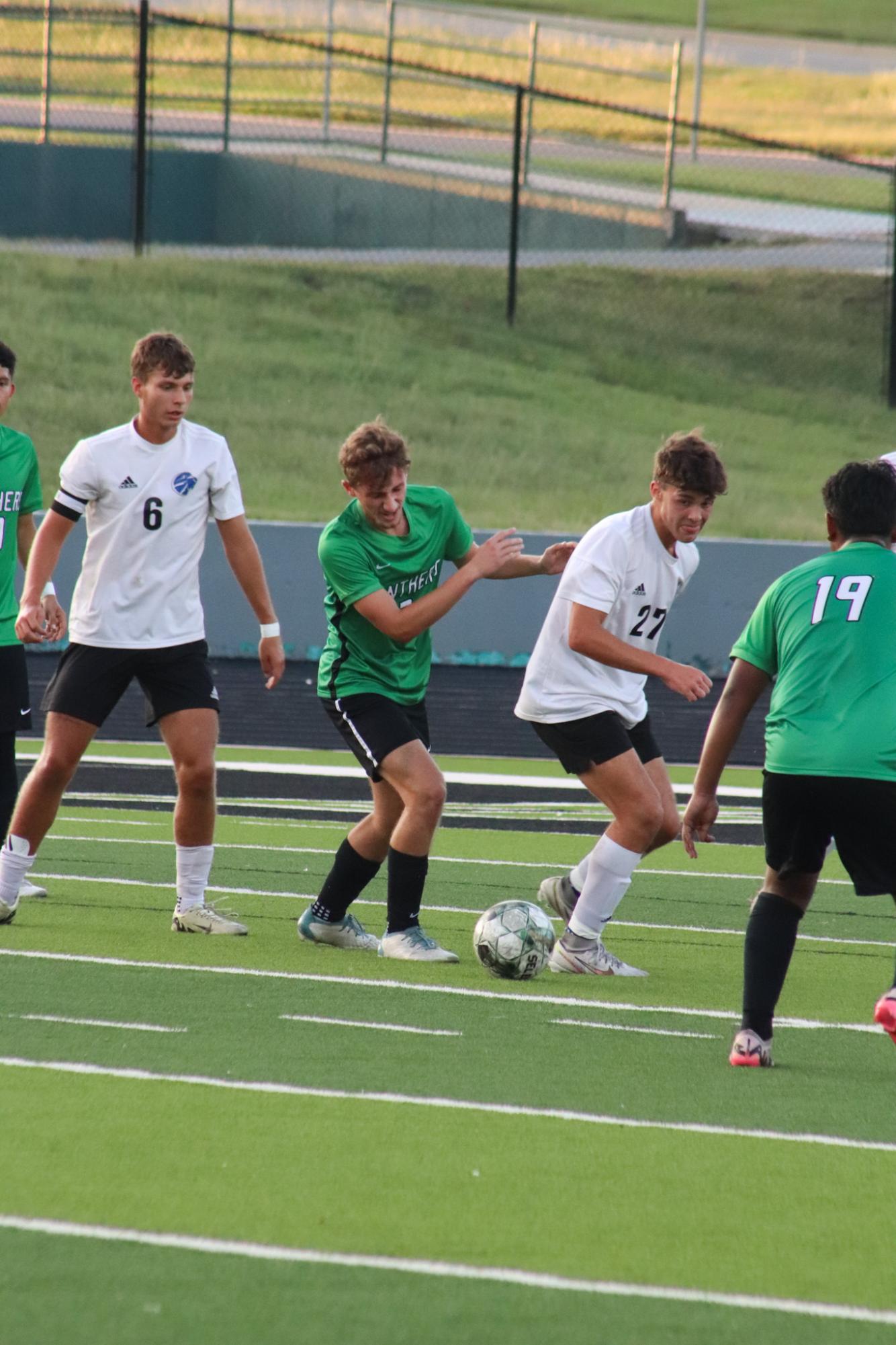 Boys Varsity Soccer vs. Goddard (Photos by Kaelyn Kissack)