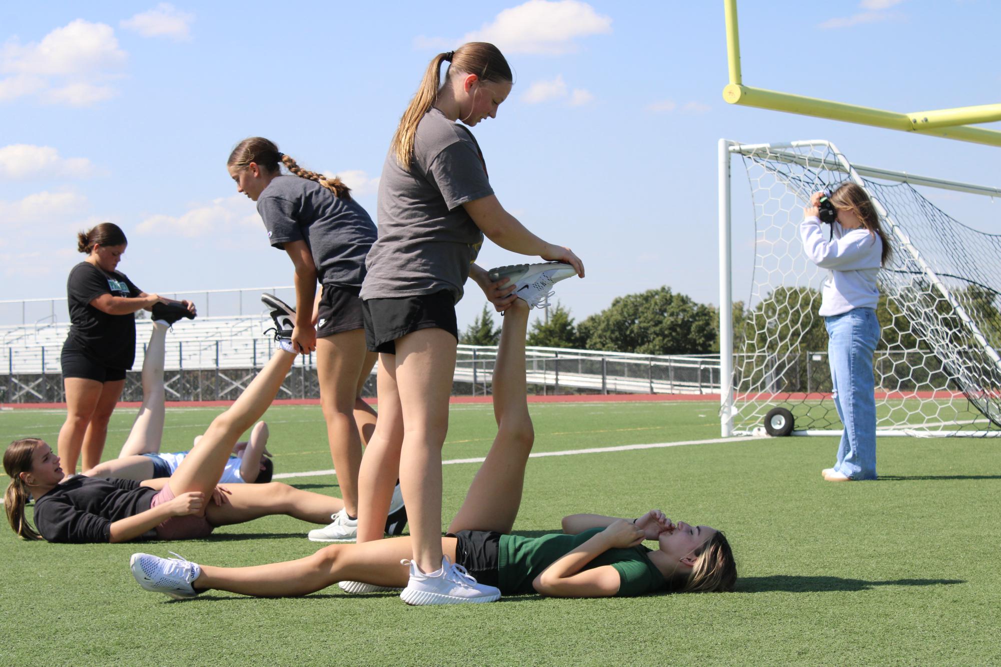 Sports Med class (photos by Stevie Hoppock)