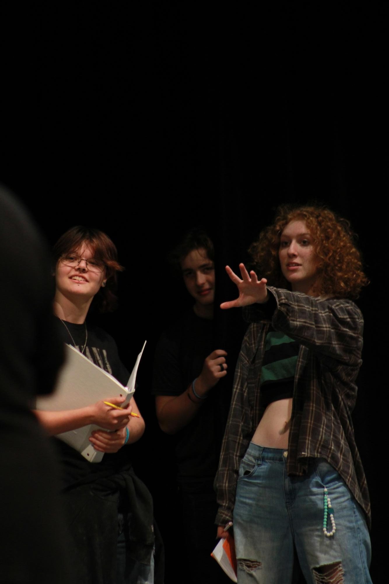 Drama Rehearsal (Photos by Bailey Sallman)