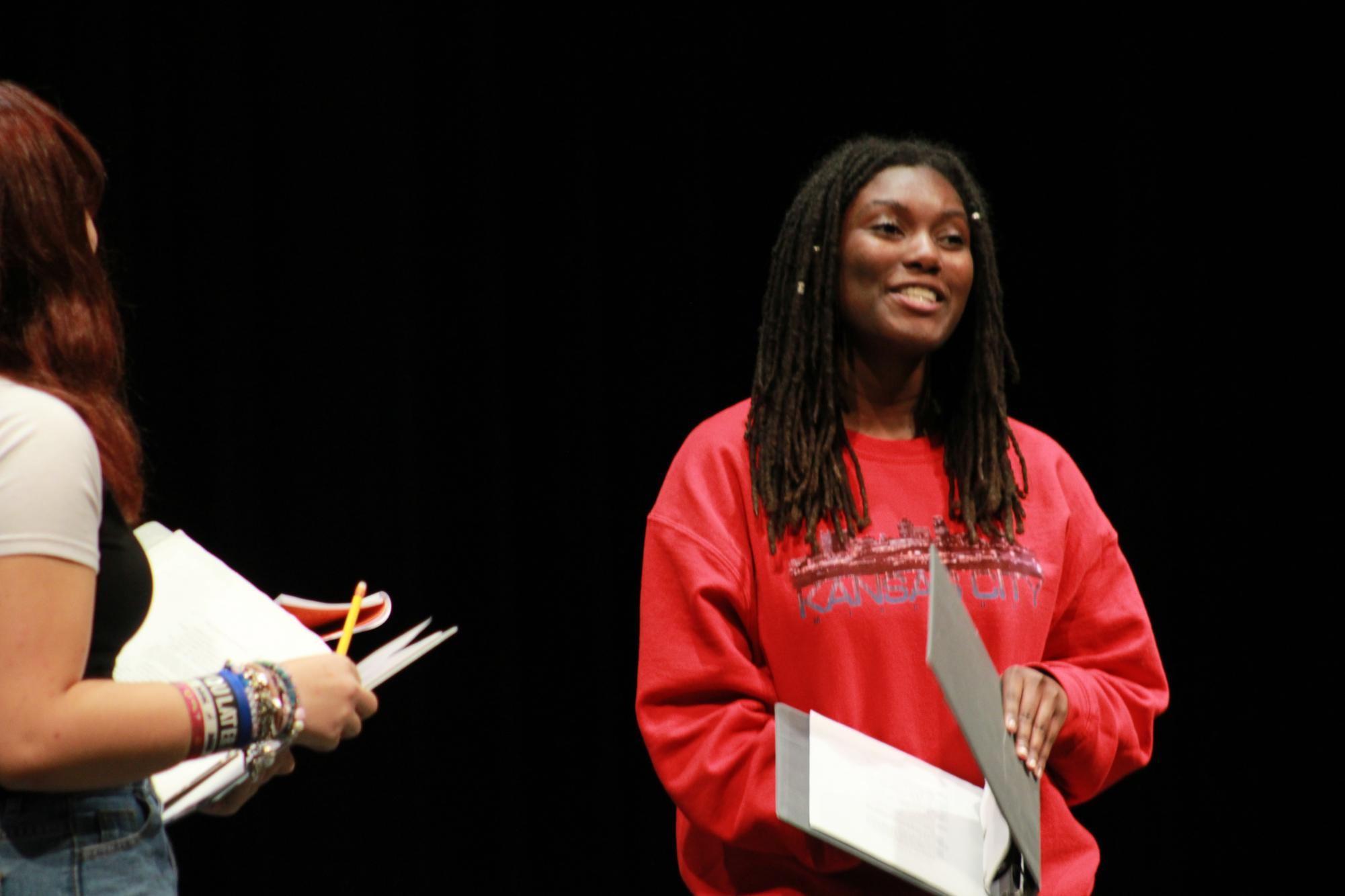 Drama Rehearsal (Photos by Bailey Sallman)