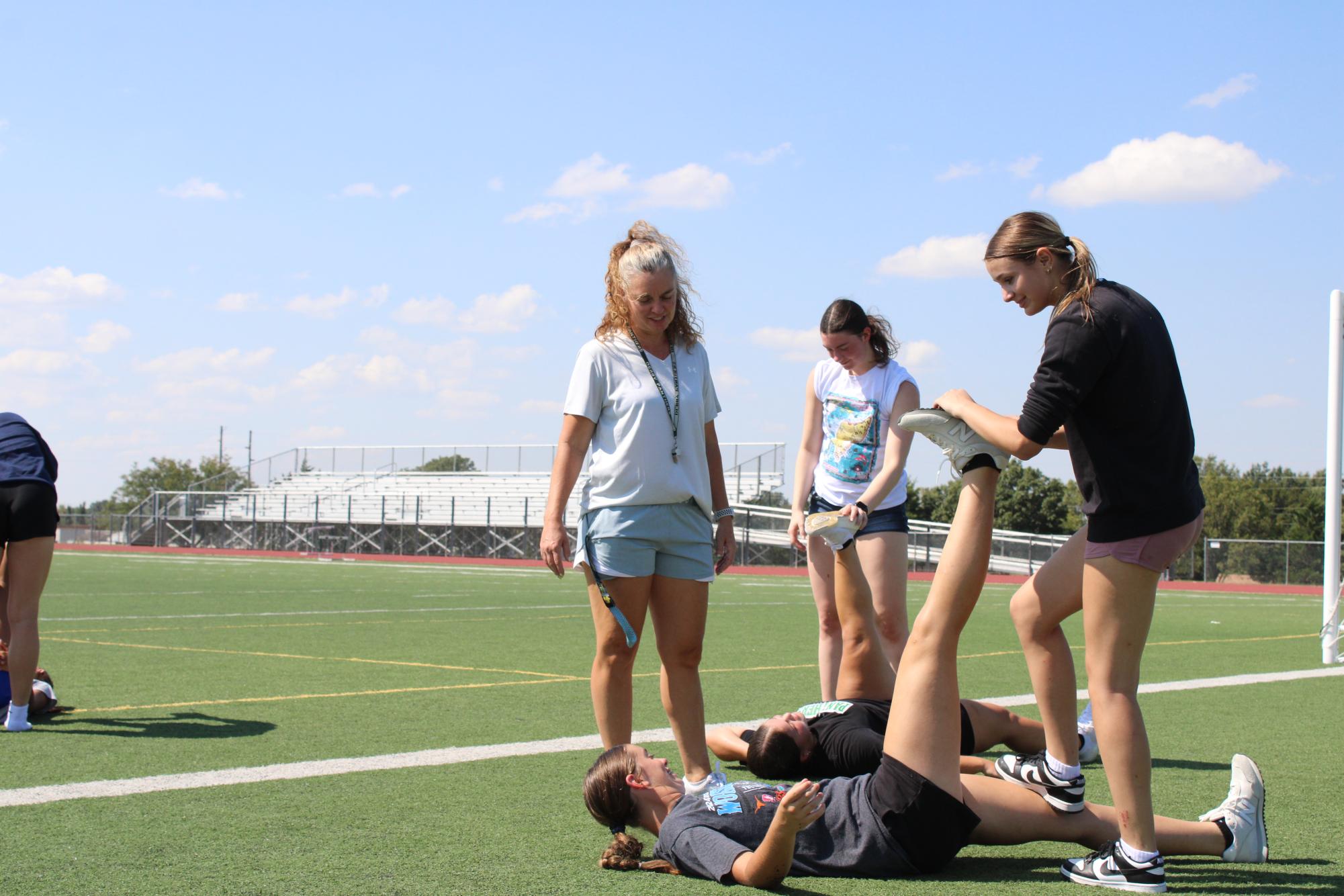 Sports Med class (photos by Stevie Hoppock)