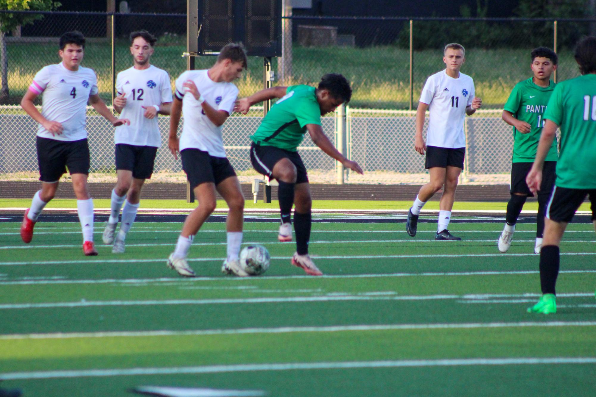 Boys Varsity Soccer vs. Goddard (Photos by Delainey Stephenson)