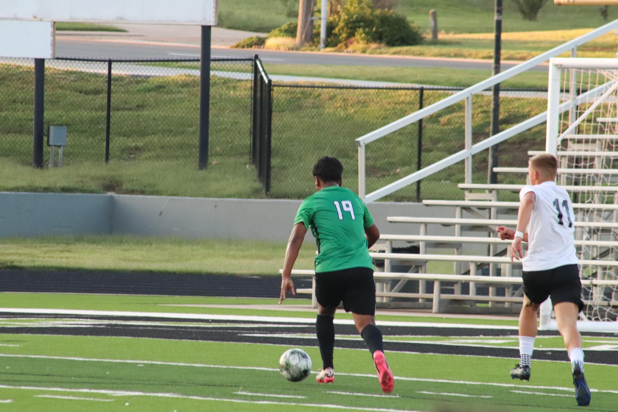 Boys Varsity Soccer vs. Goddard (Photos by Kaelyn Kissack)