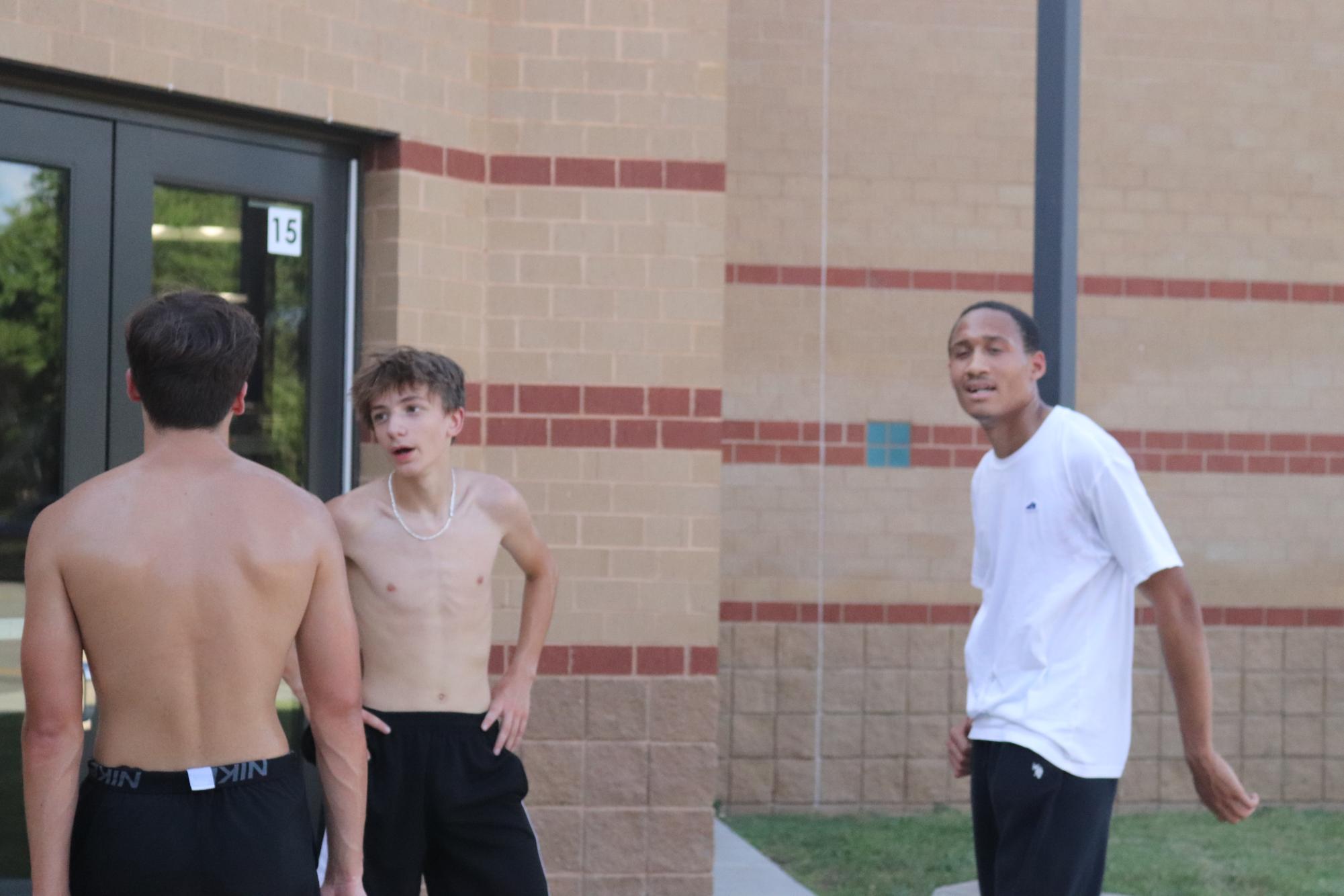 Cross country's cool down (Photos by Kaiden Kegley)