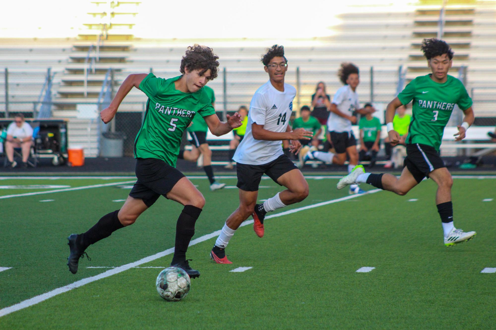 Boys Varsity Soccer vs. Goddard (Photos by Delainey Stephenson)