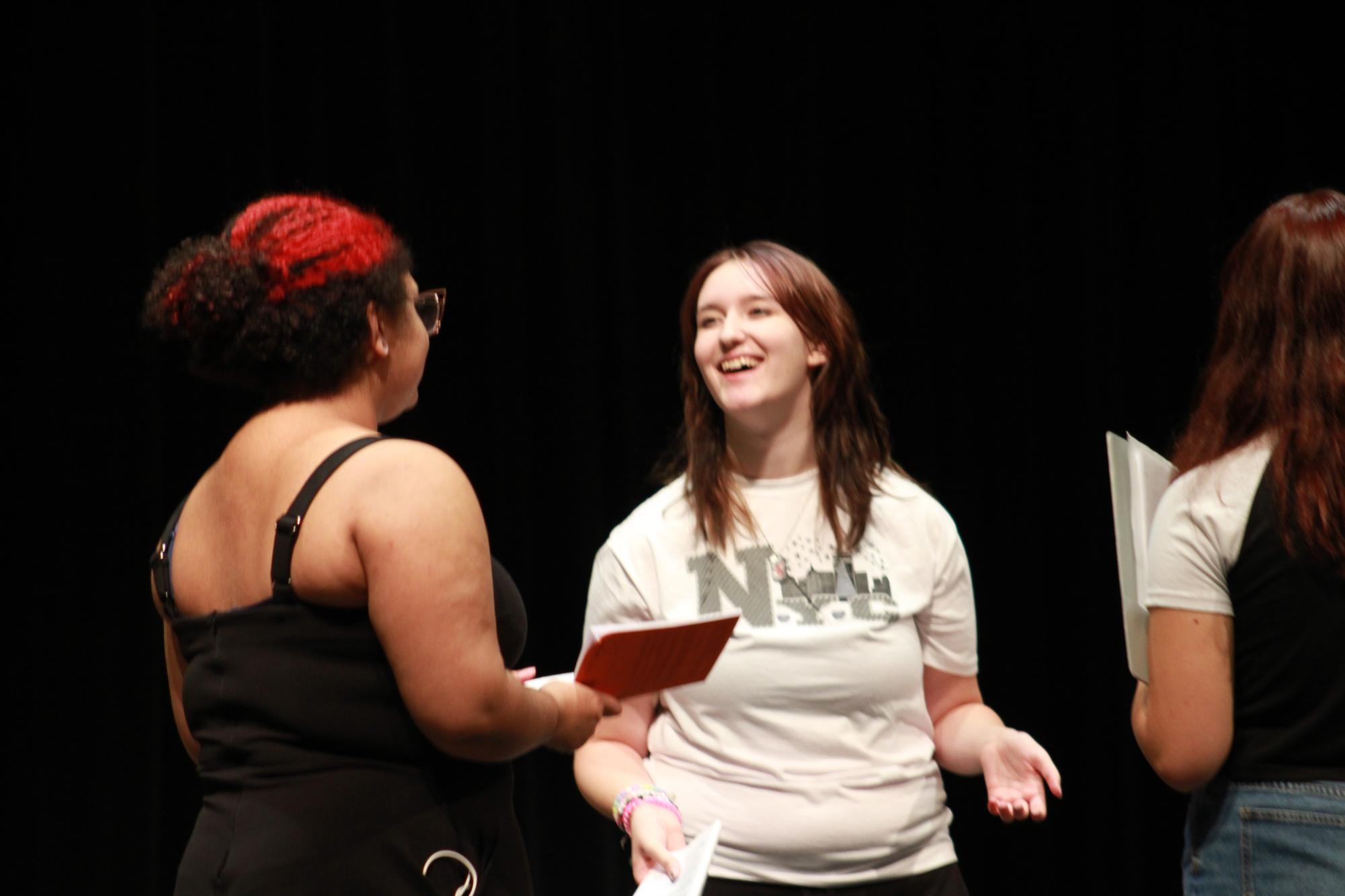 Drama Rehearsal (Photos by Bailey Sallman)