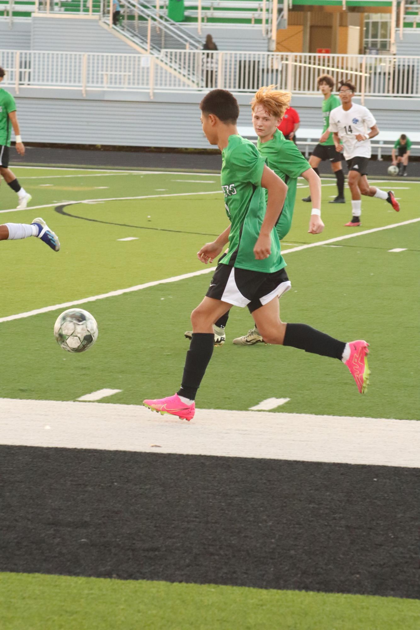 Boys Varsity Soccer vs. Goddard (Photos by Kaelyn Kissack)