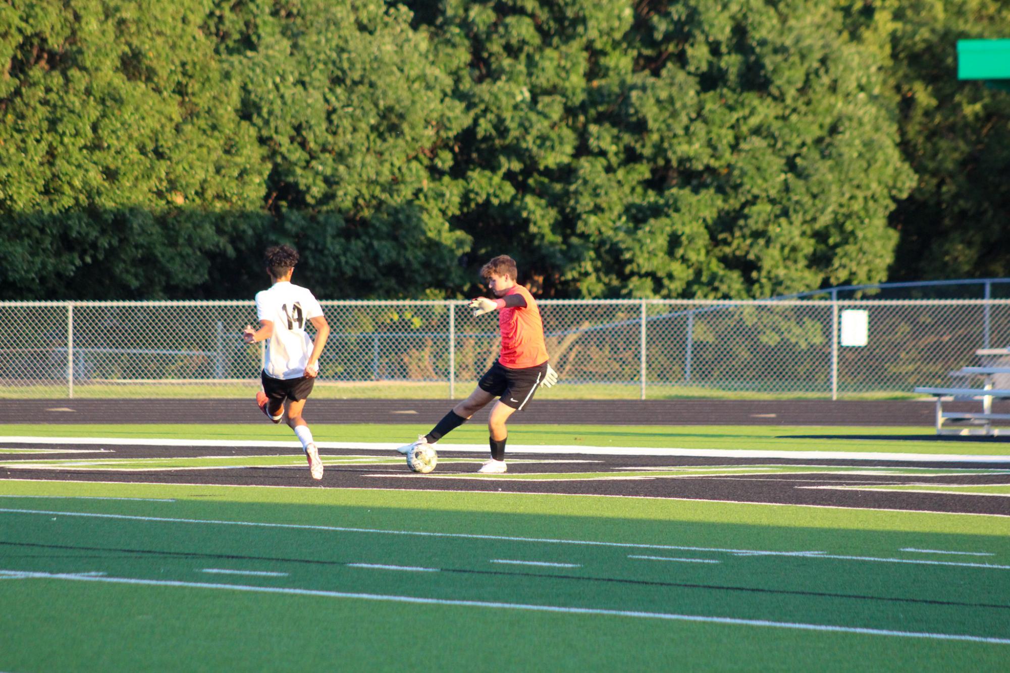 Boys Varsity Soccer vs. Goddard (Photos by Delainey Stephenson)