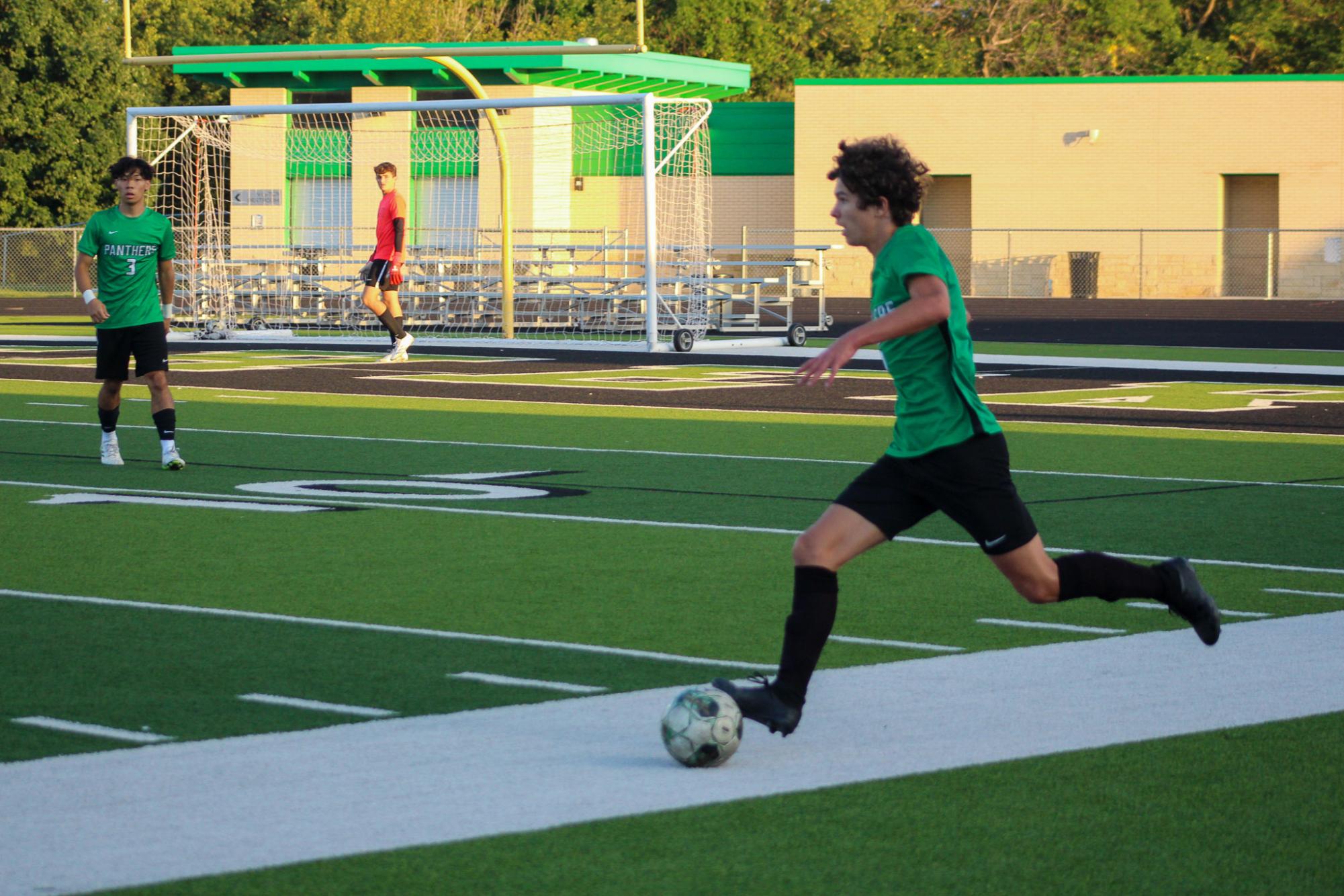 Boys Varsity Soccer vs. Goddard (Photos by Delainey Stephenson)