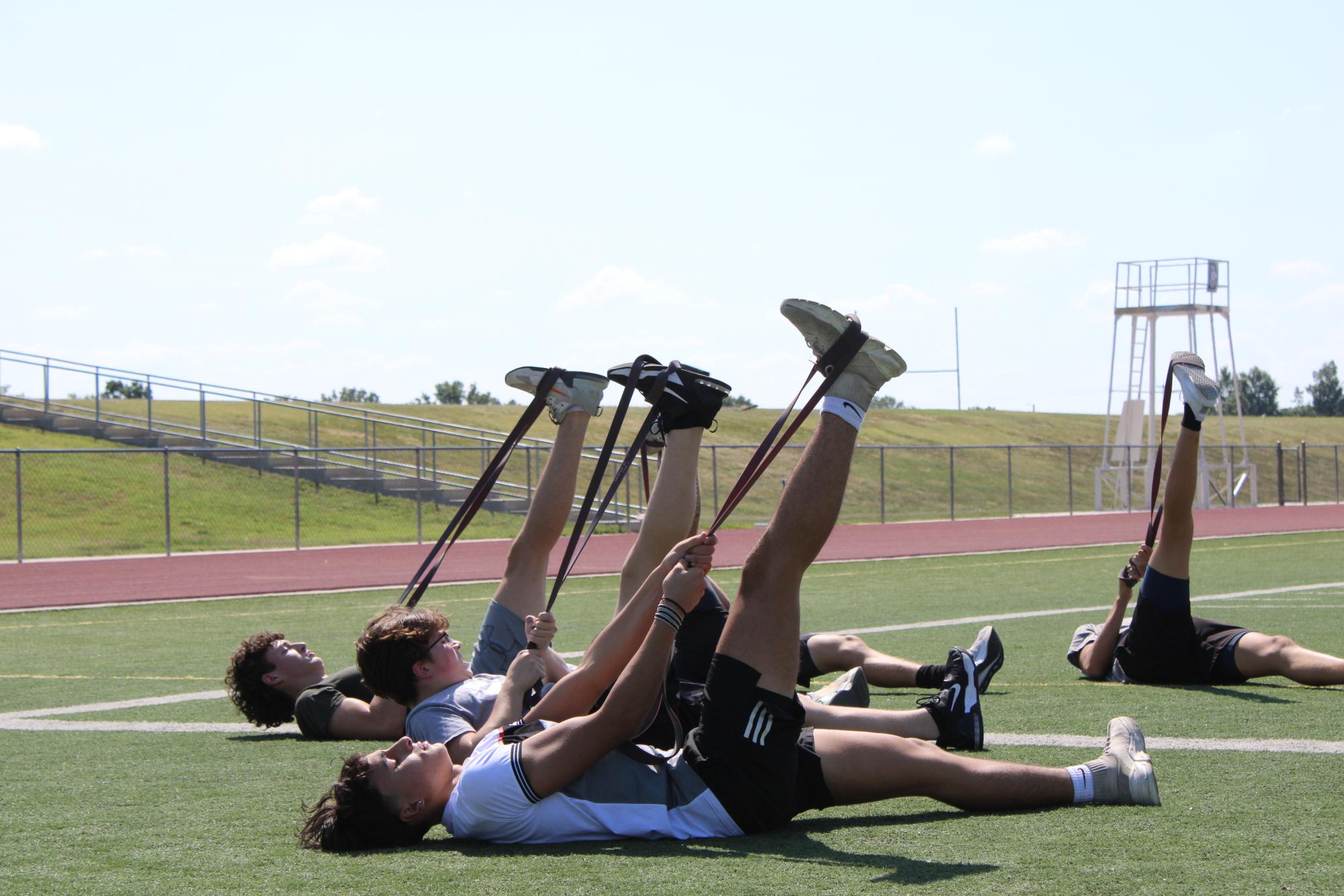 Sports Med class (photos by Stevie Hoppock)