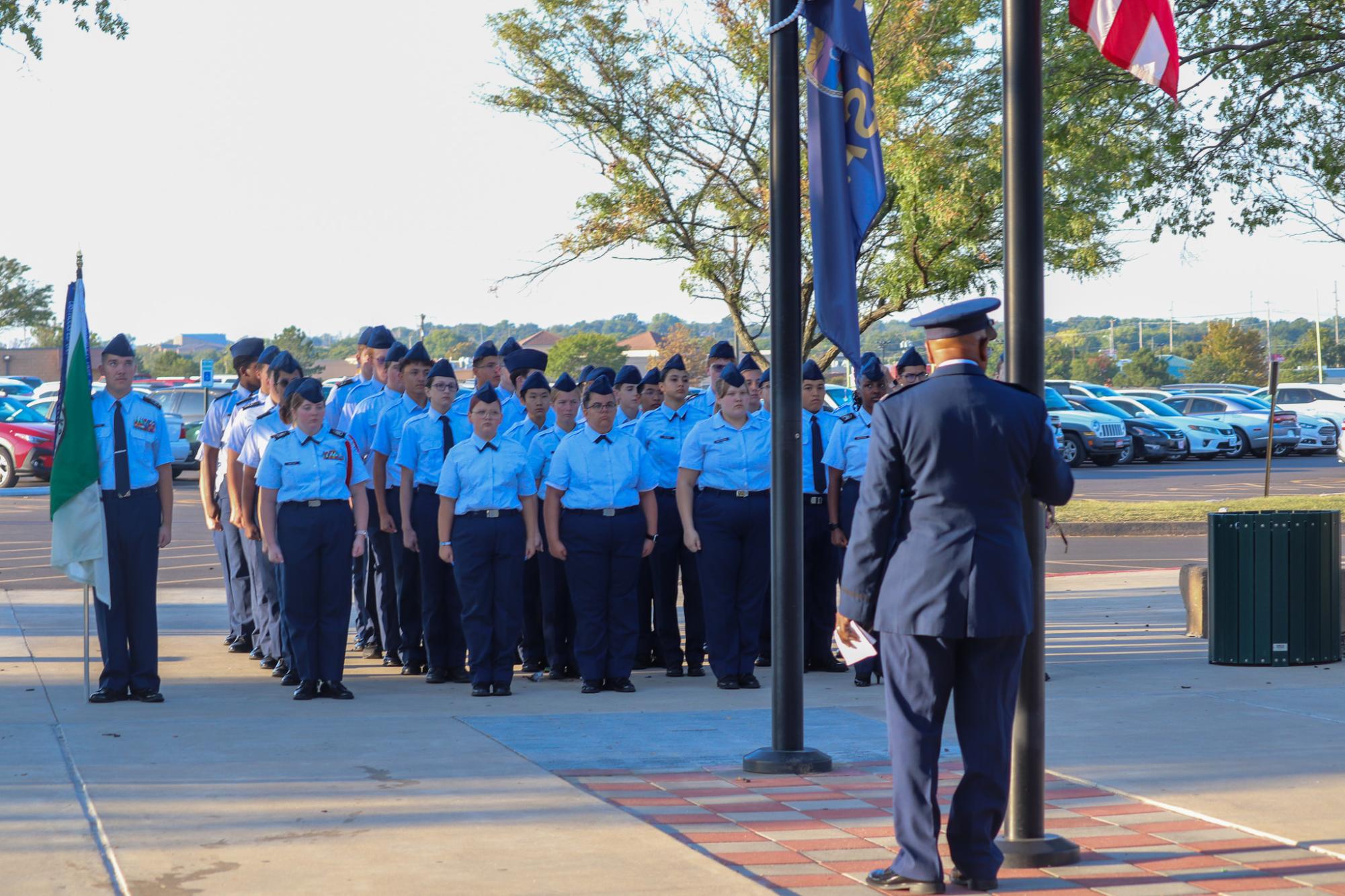 AFJROTC 9/11 Memorial Ceremony (Photos by Delainey Stephenson)