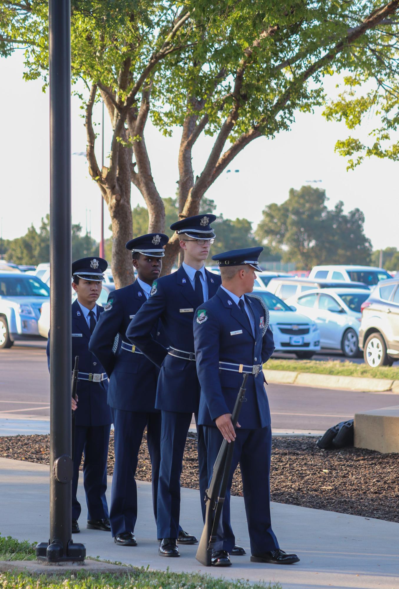 AFJROTC 9/11 Memorial Ceremony (Photos by Delainey Stephenson)