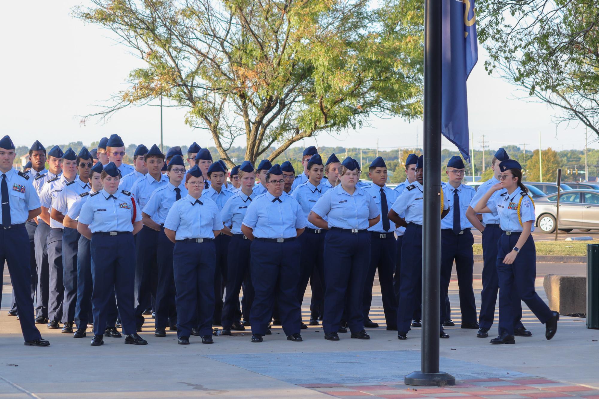 AFJROTC 9/11 Memorial Ceremony (Photos by Delainey Stephenson)