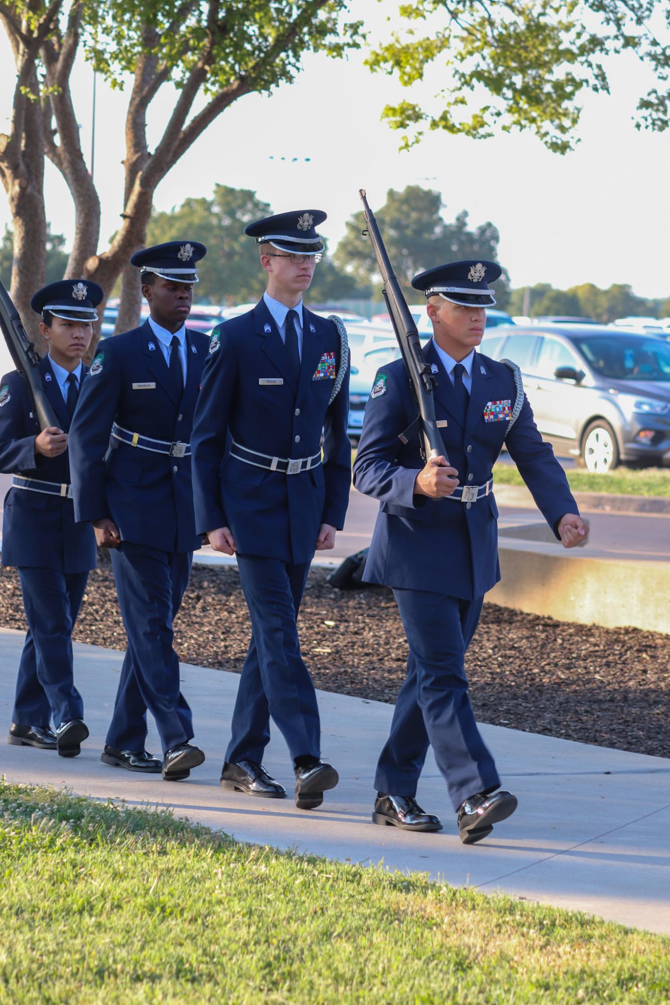 AFJROTC 9/11 Memorial Ceremony (Photos by Delainey Stephenson)