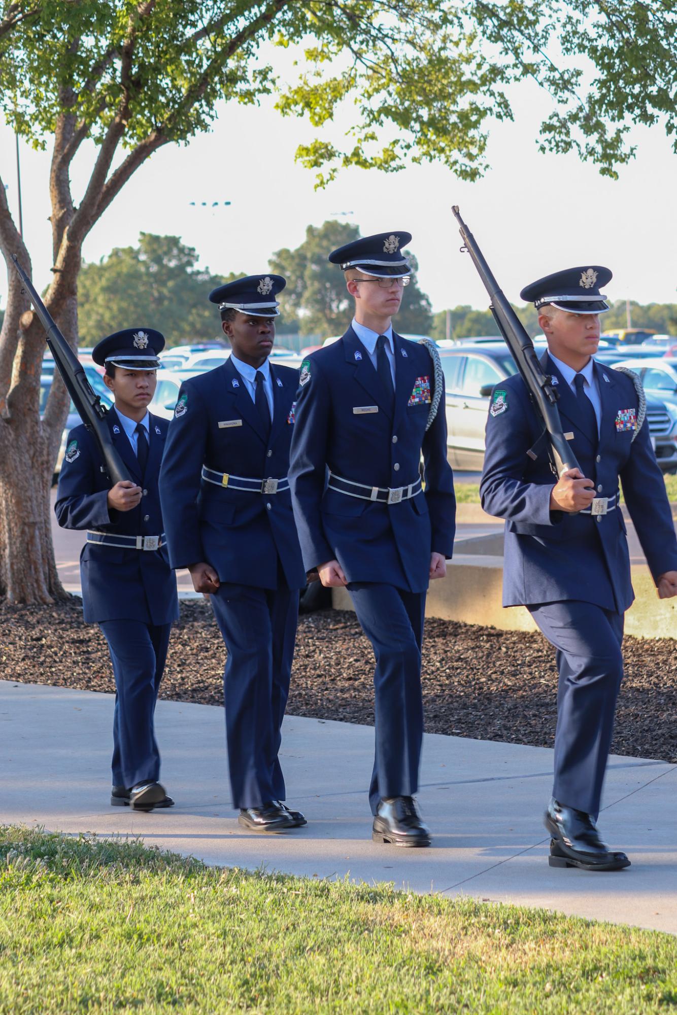 AFJROTC 9/11 Memorial Ceremony (Photos by Delainey Stephenson)