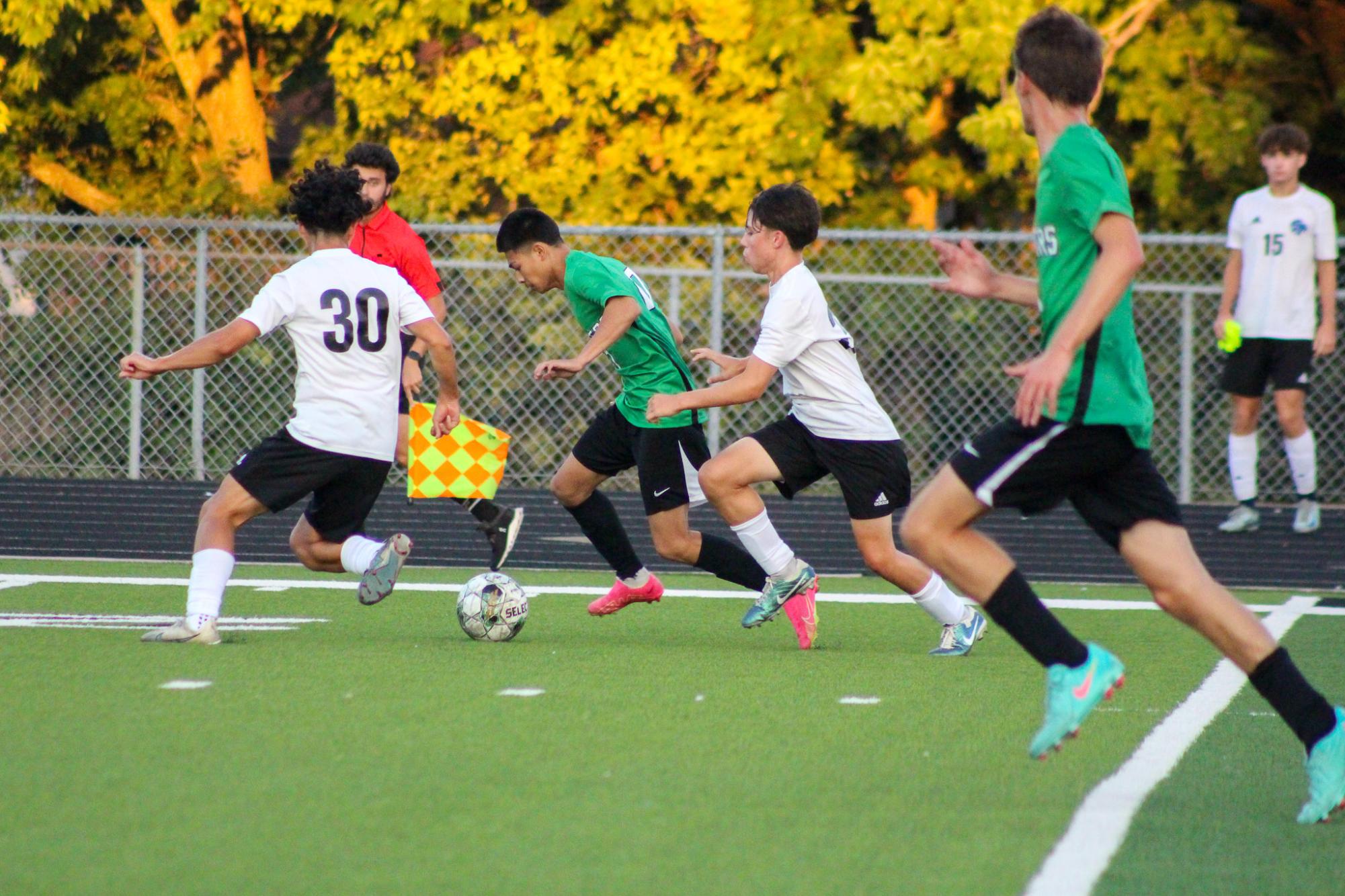 Boys Varsity Soccer vs. Goddard (Photos by Delainey Stephenson)