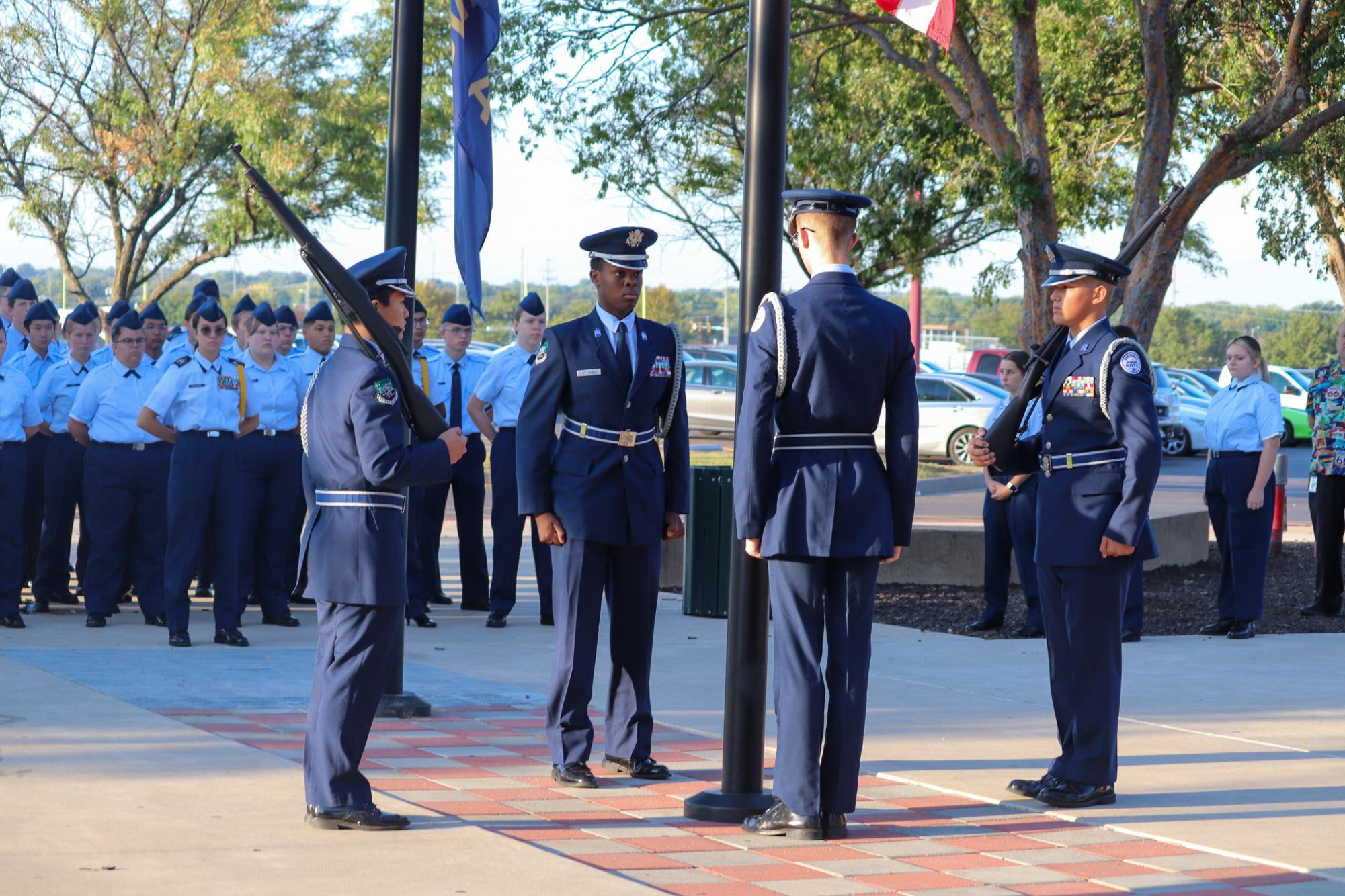 AFJROTC 9/11 Memorial Ceremony (Photos by Delainey Stephenson)